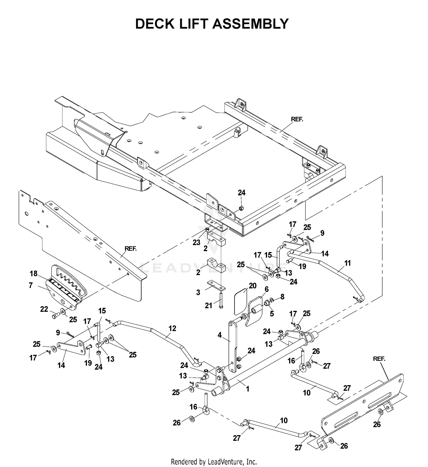 MOWER LIFT / DECK LIFT