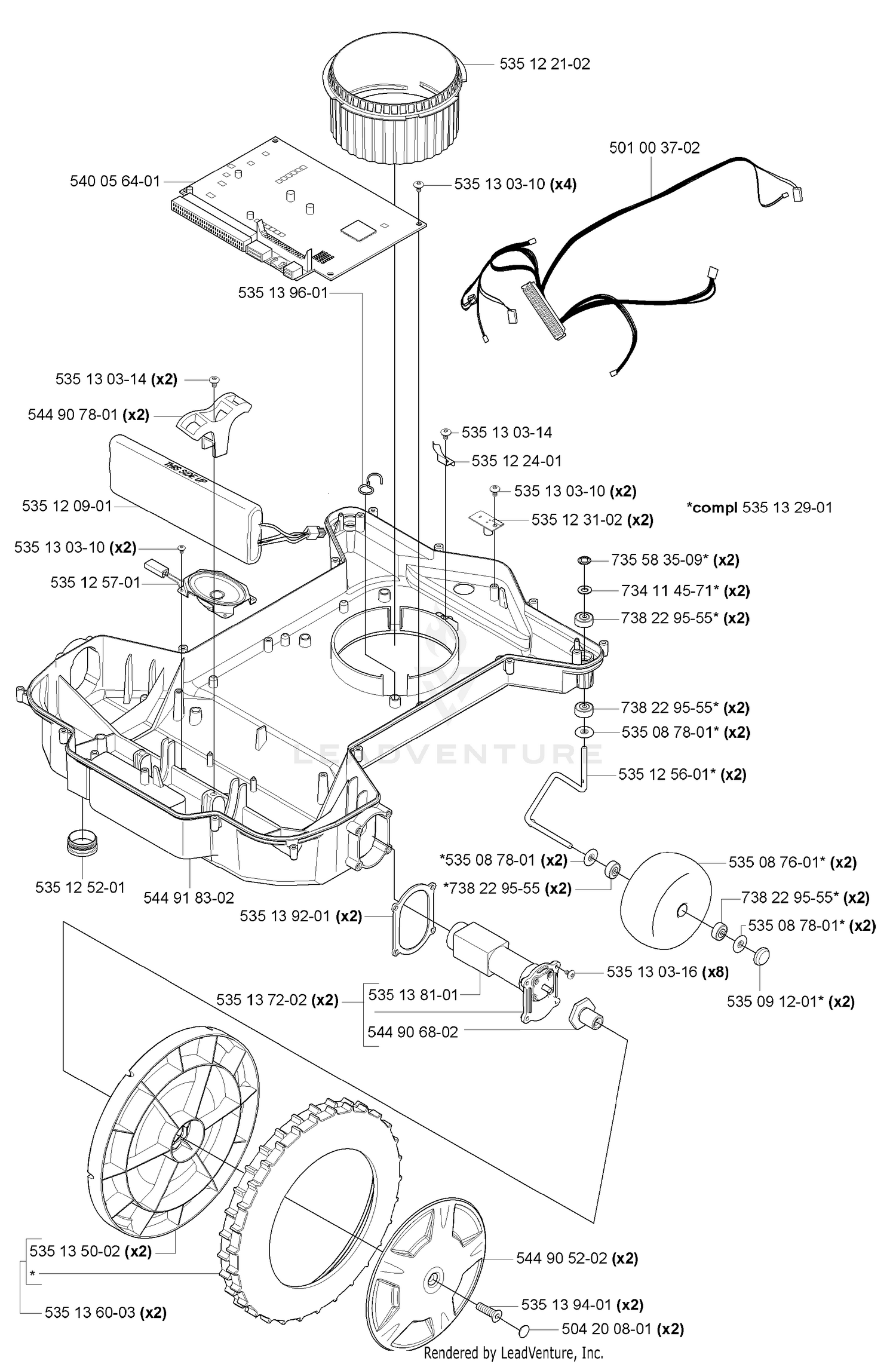 Lower Chassis / Wheels