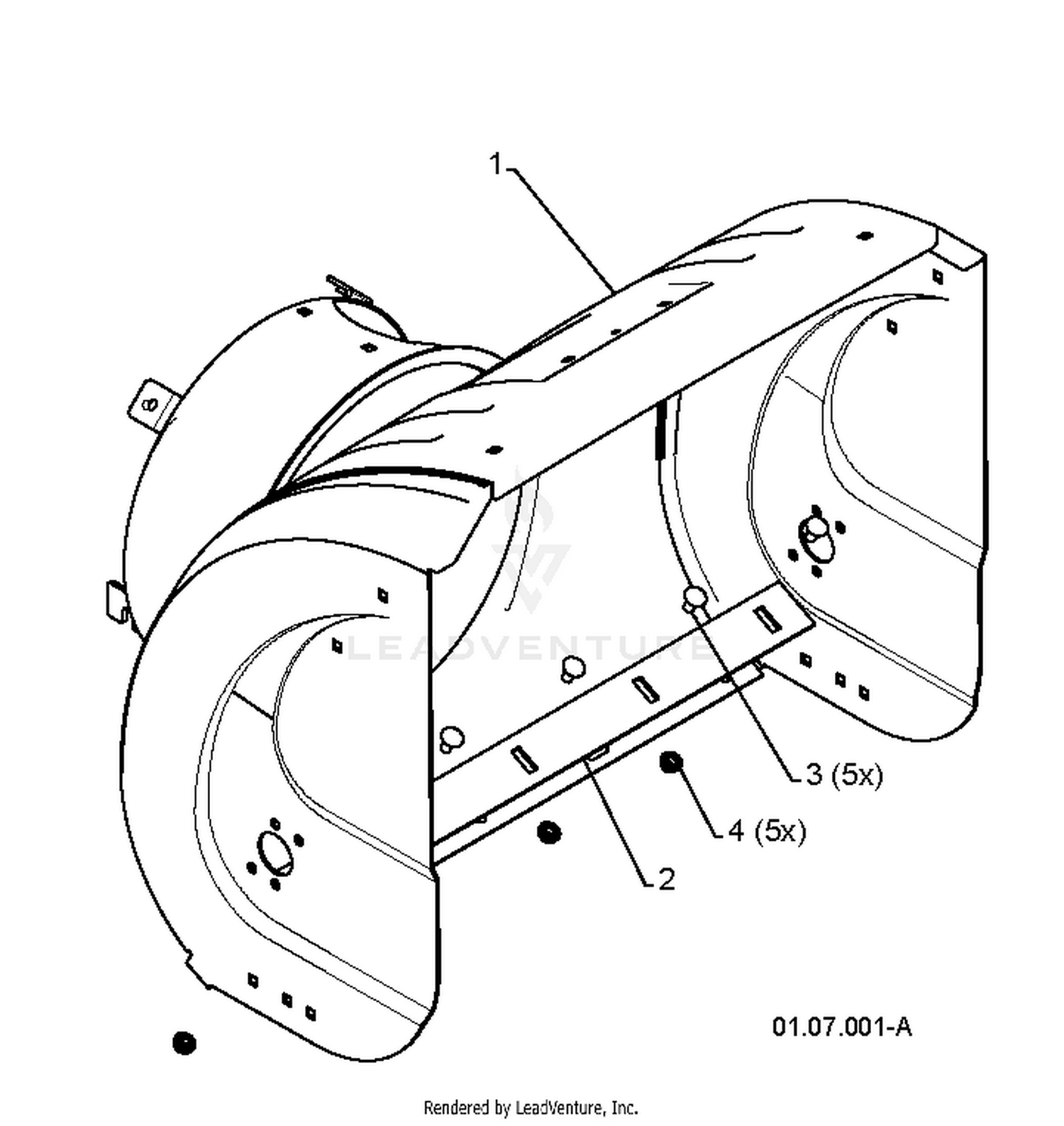 AUGER HOUSING & IMPELLER