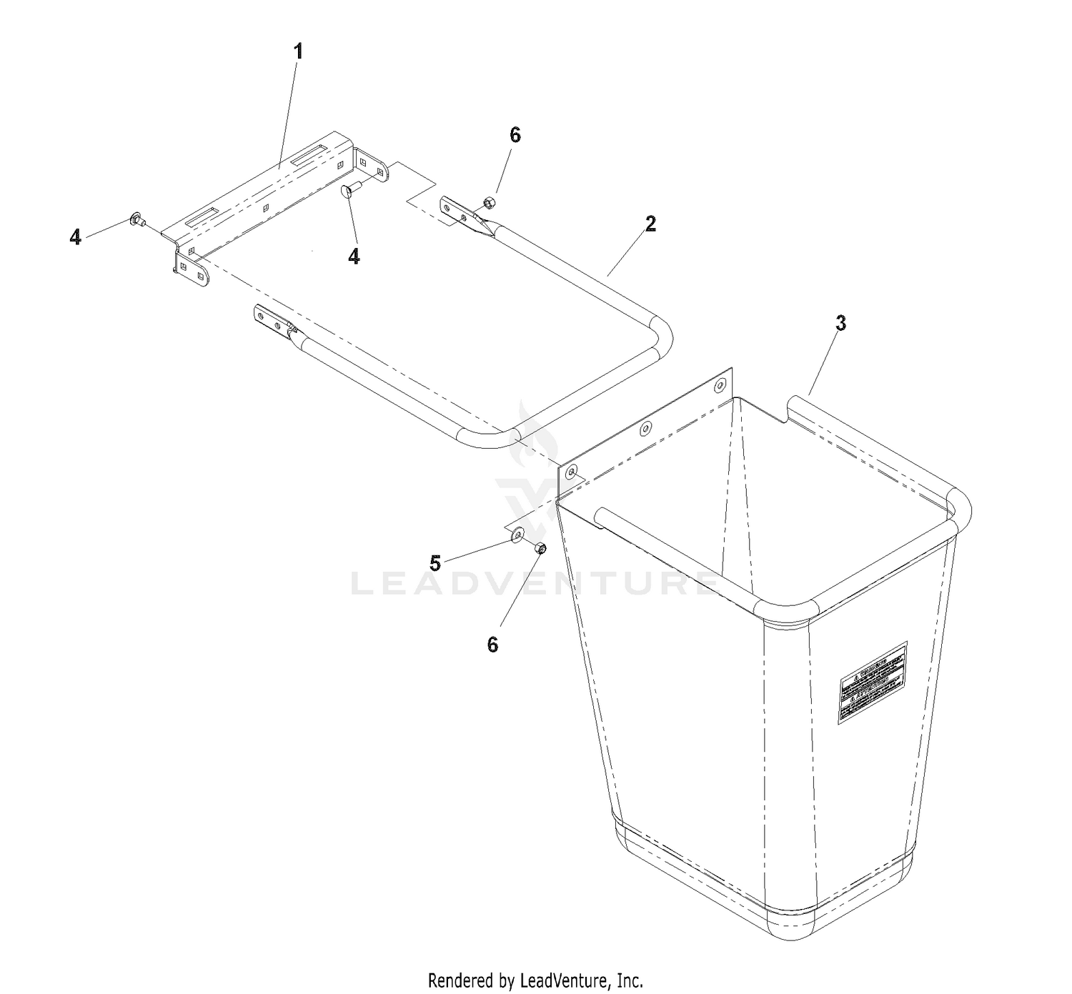 Accessories HCS9 - 539 111280 Bag Assembly