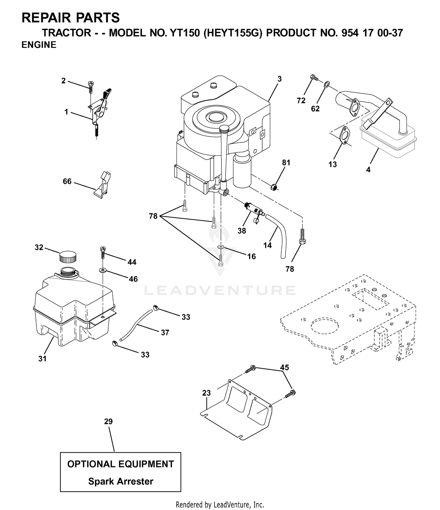 ENGINE & CUTTING EQUIPMENT