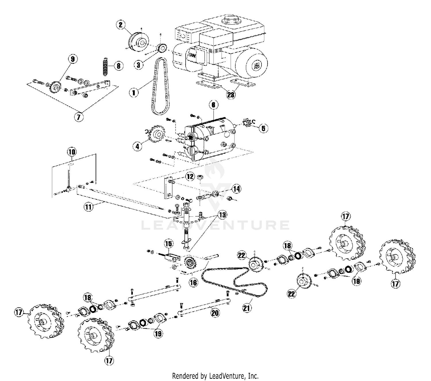 Power Train Assembly