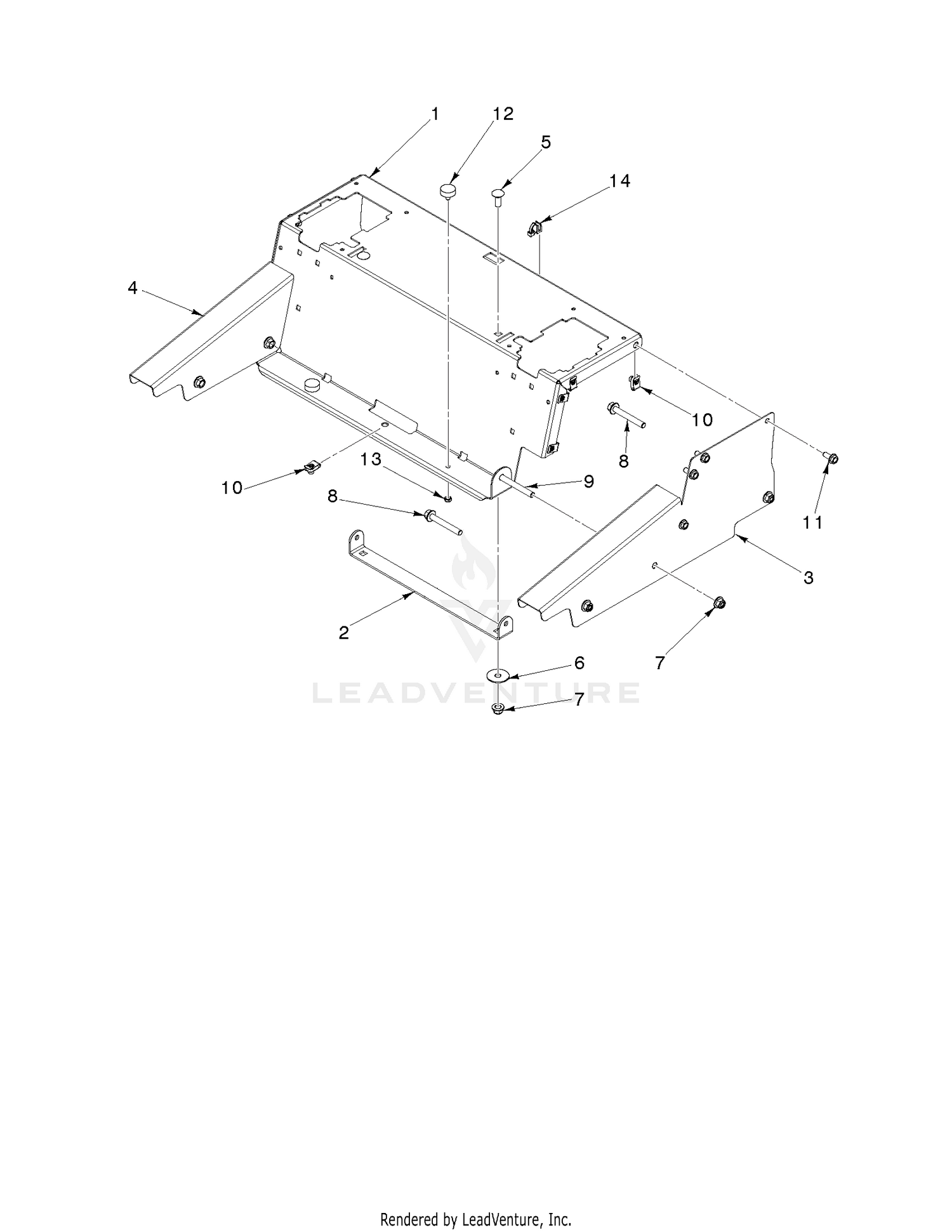 FRAME - SEAT DECK