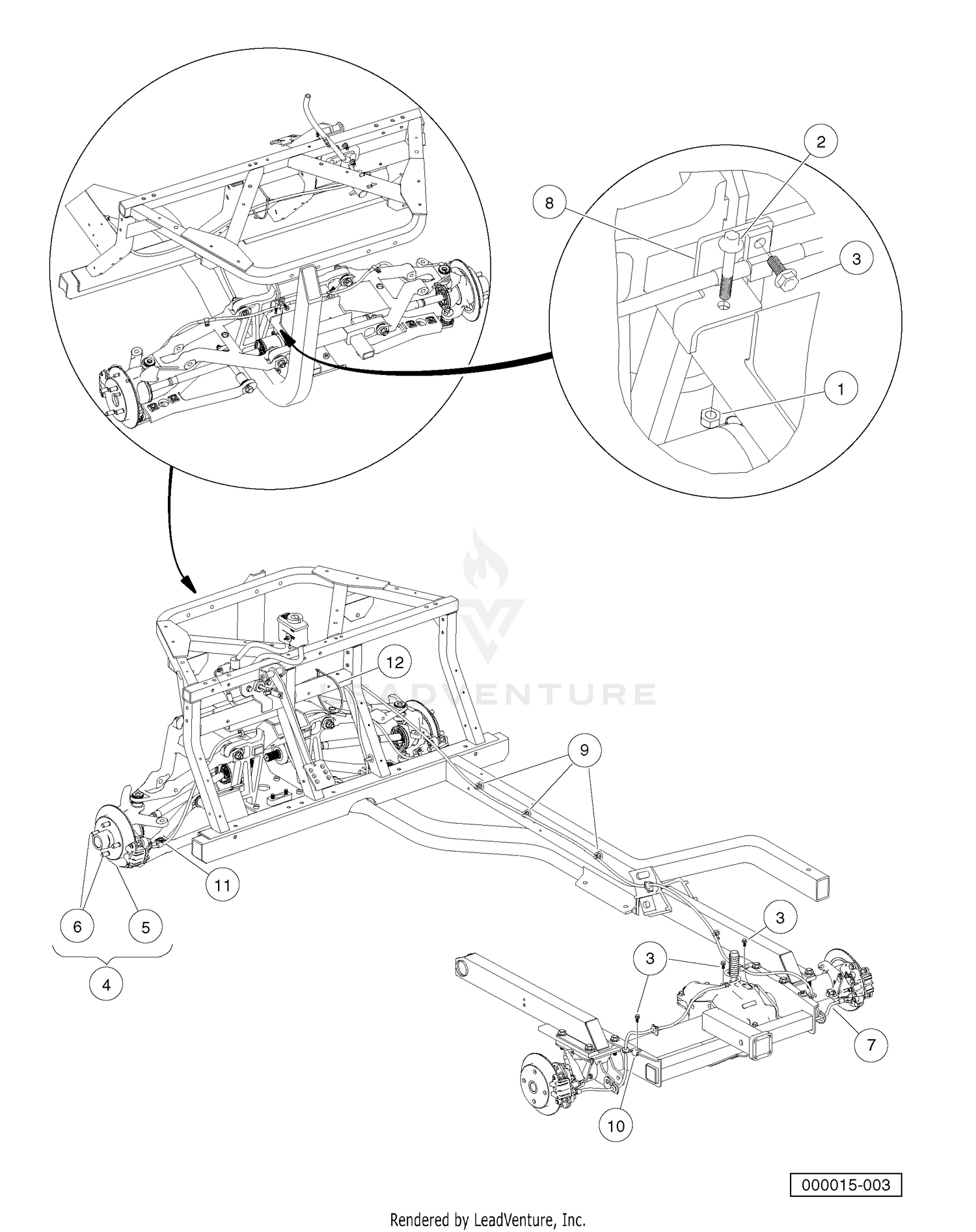 HYDRAULIC BRAKE LINES AND CLIPS