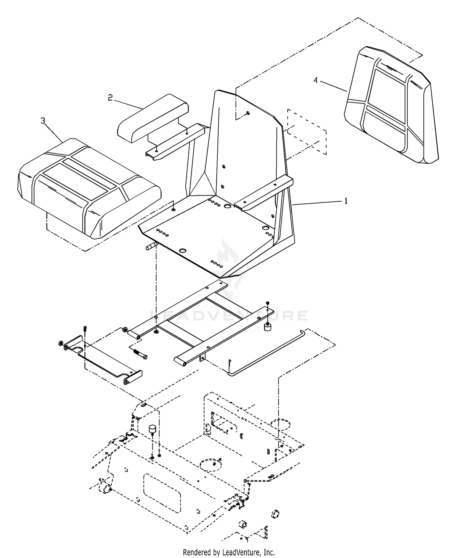 Suspension Seat Assy.