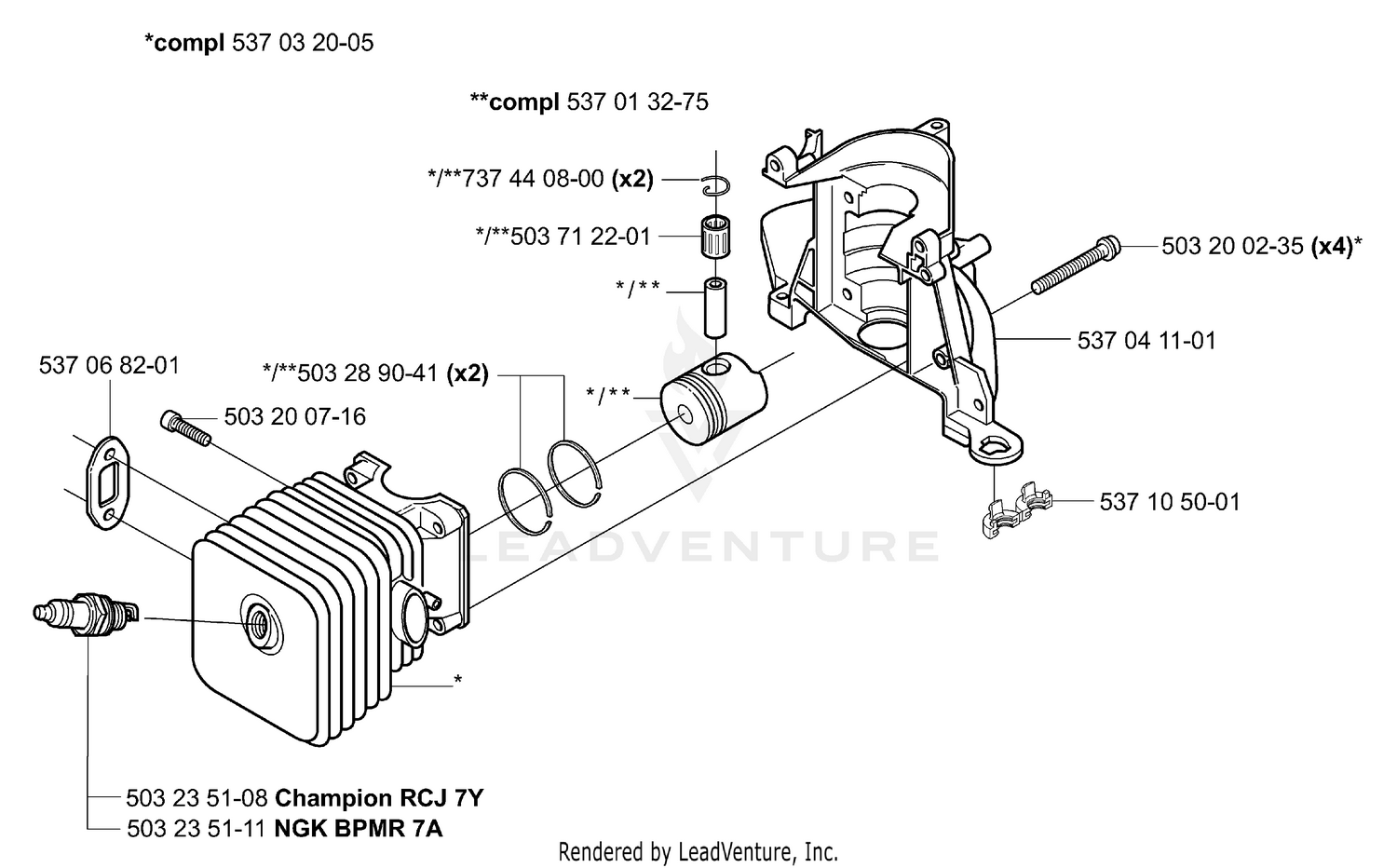 Piston/Cylinder & Crankcase