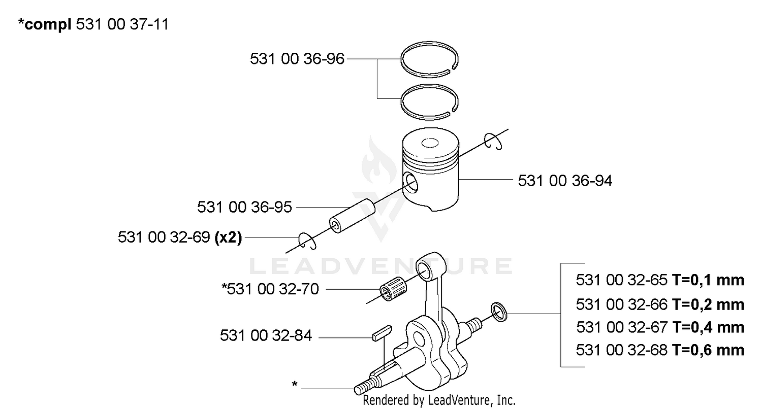 Piston / Crankshaft