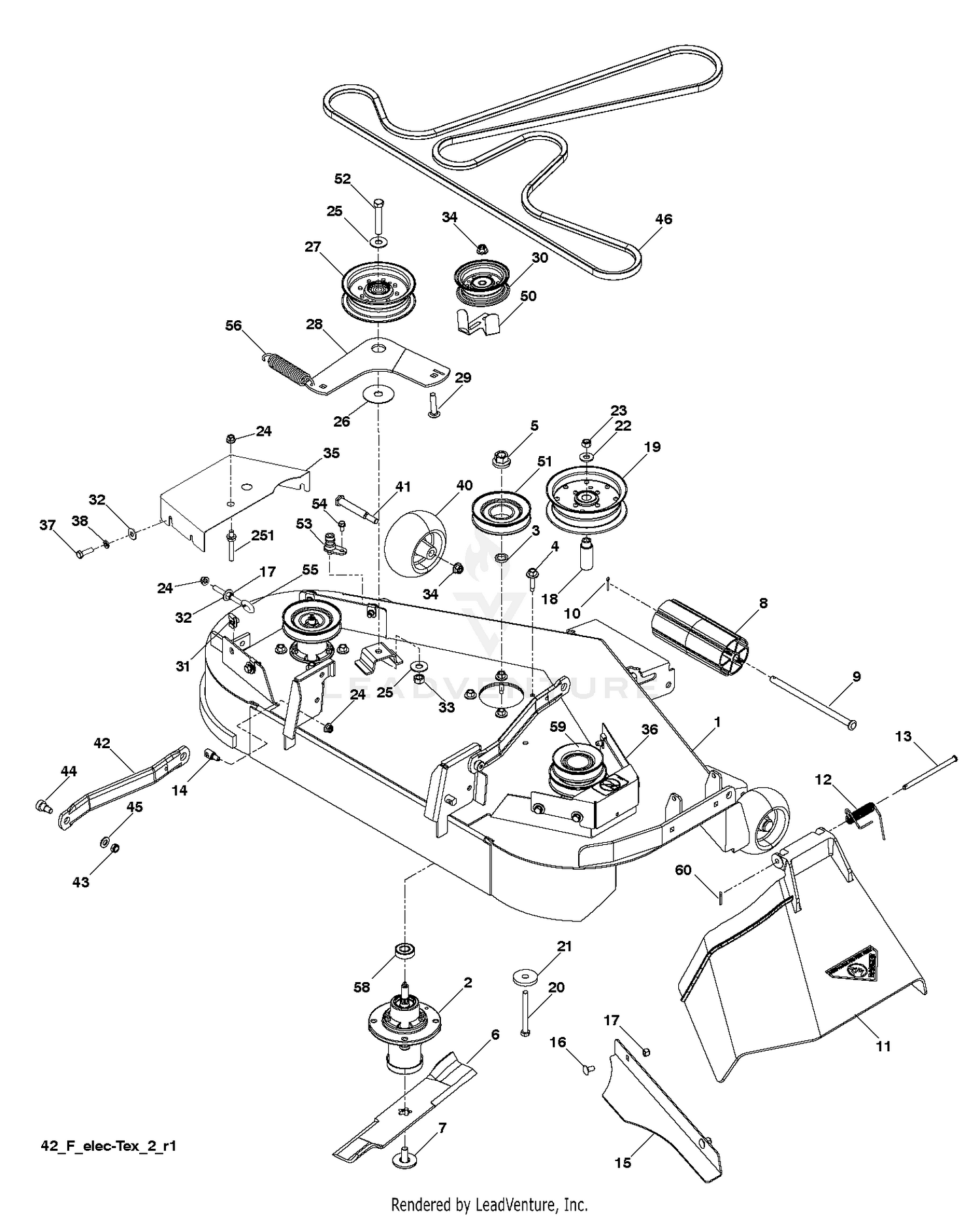 MOWER DECK / CUTTING DECK