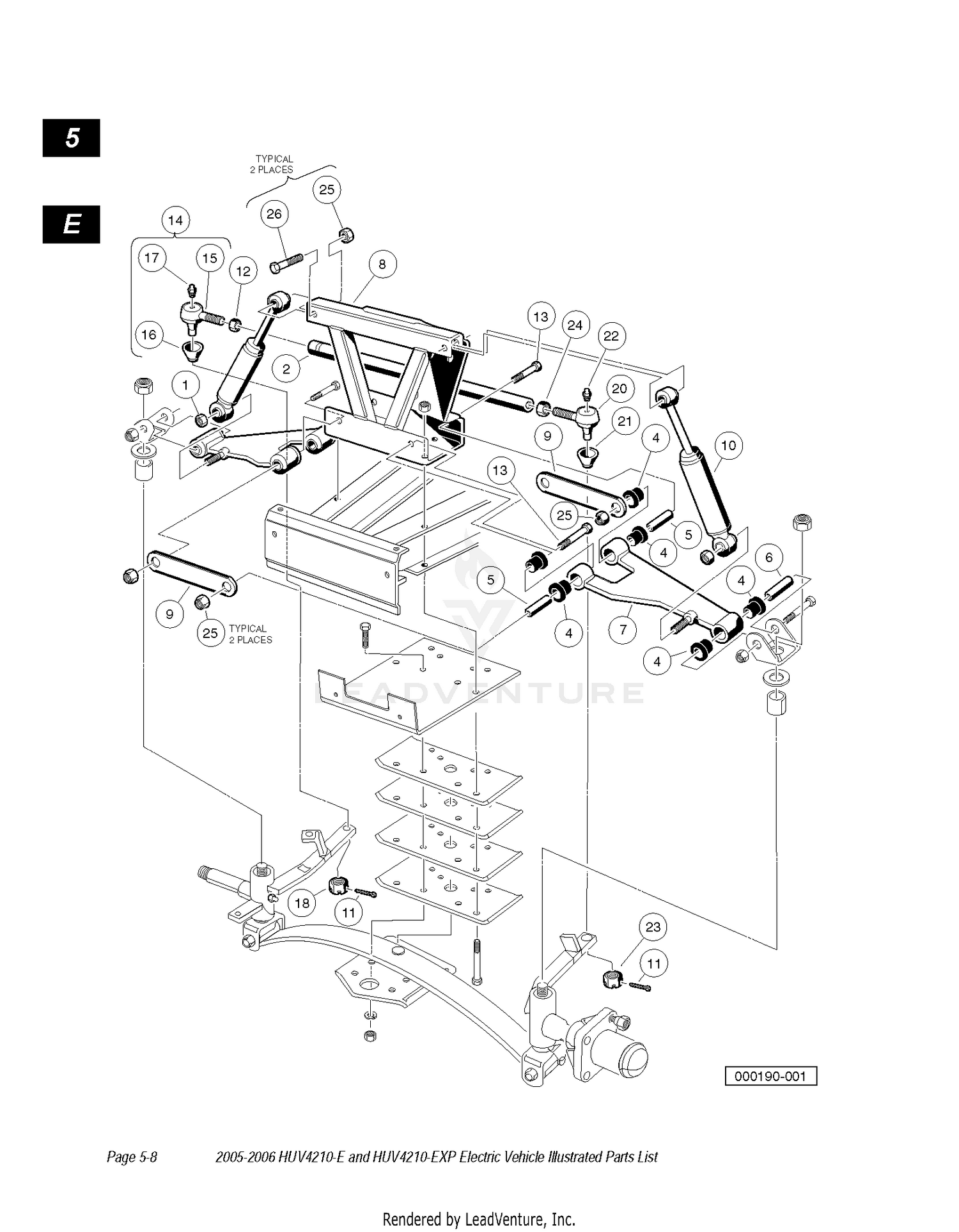 FRONT UPPER SUSPENSION