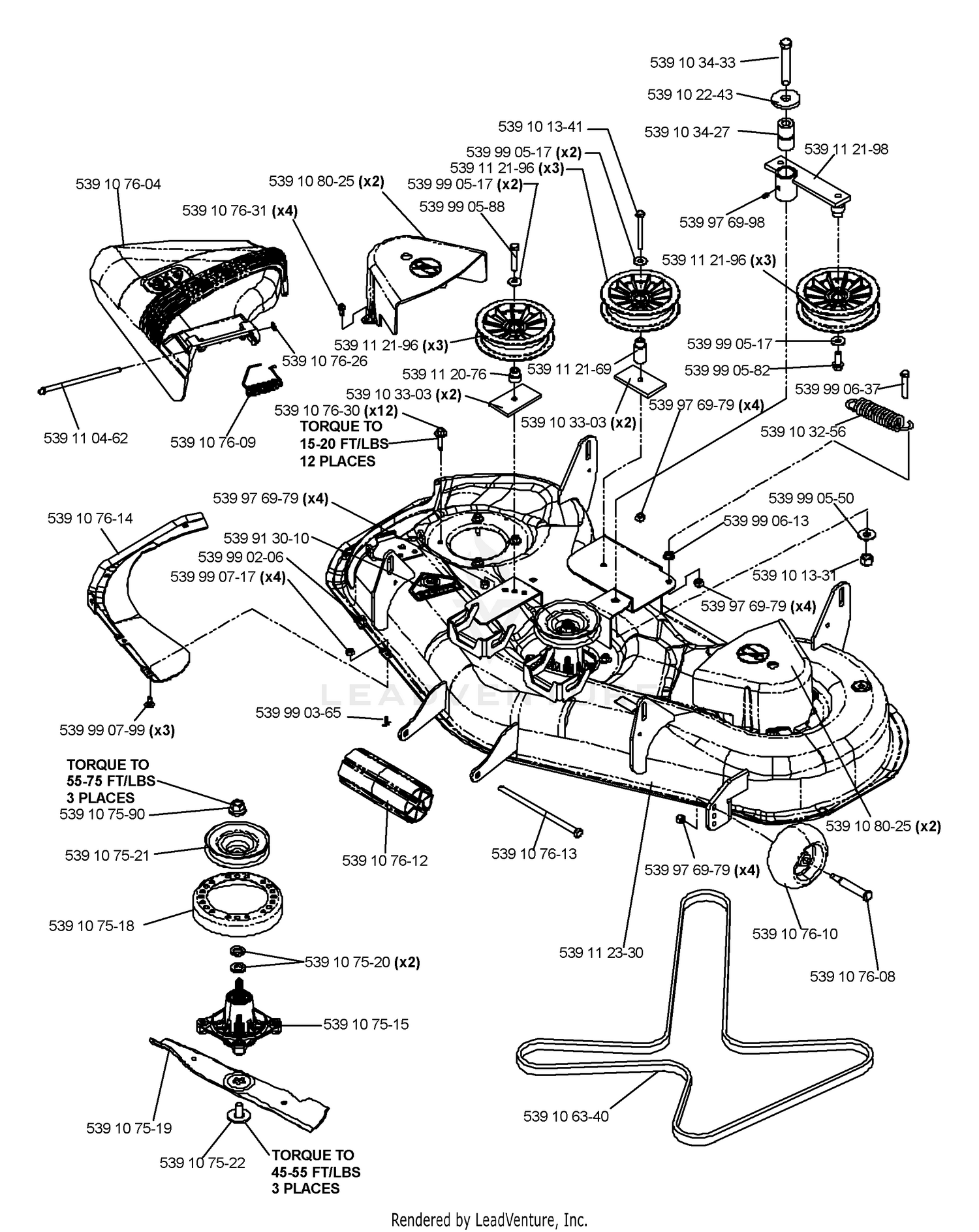 Deck Assembly 48"