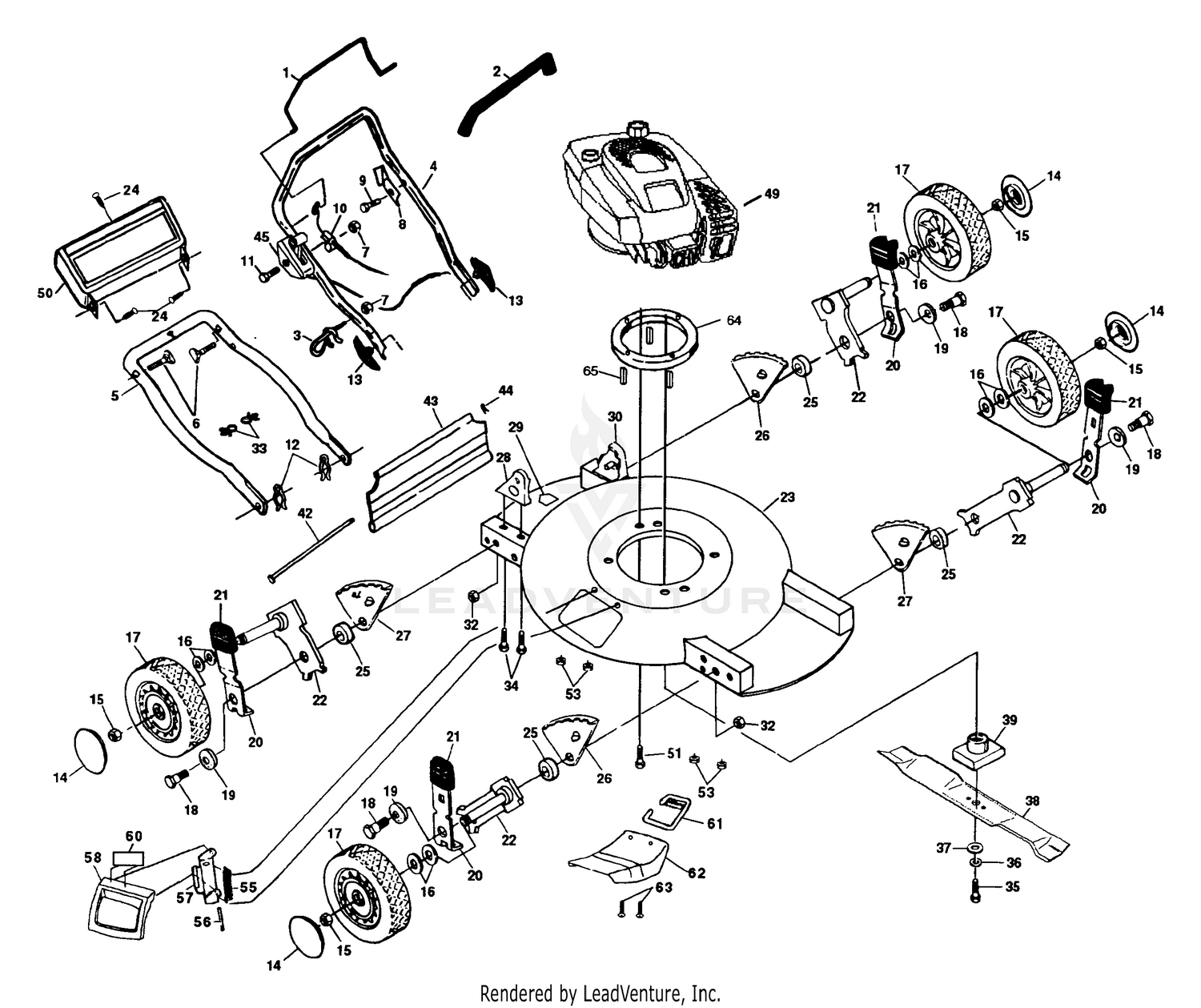 Rotary Lawn Mower