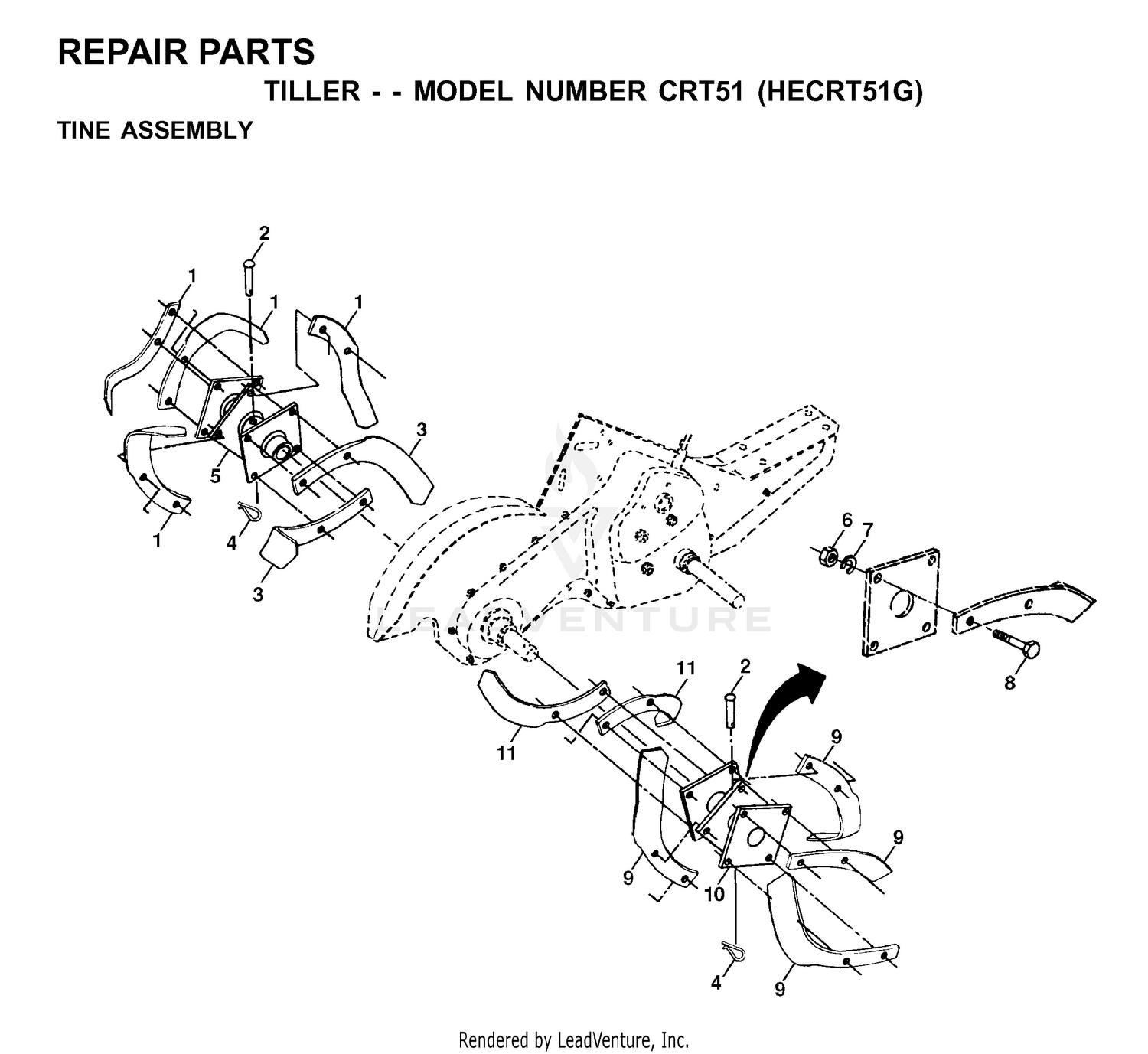 TINE ASSEMBLY