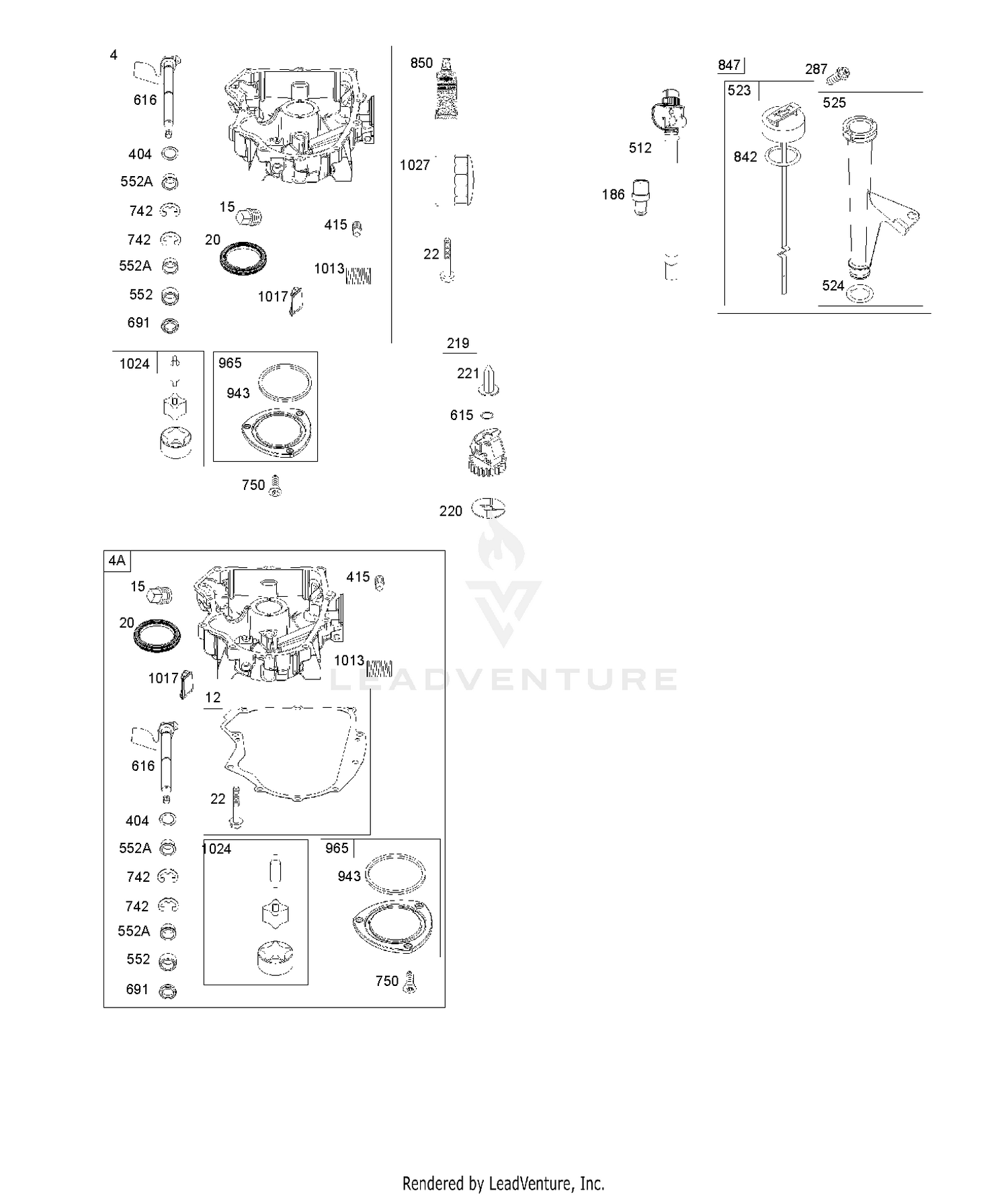 ENGINE SUMP, OIL PUMP, DIPSTICK/TUBE ASSEMBLY 14