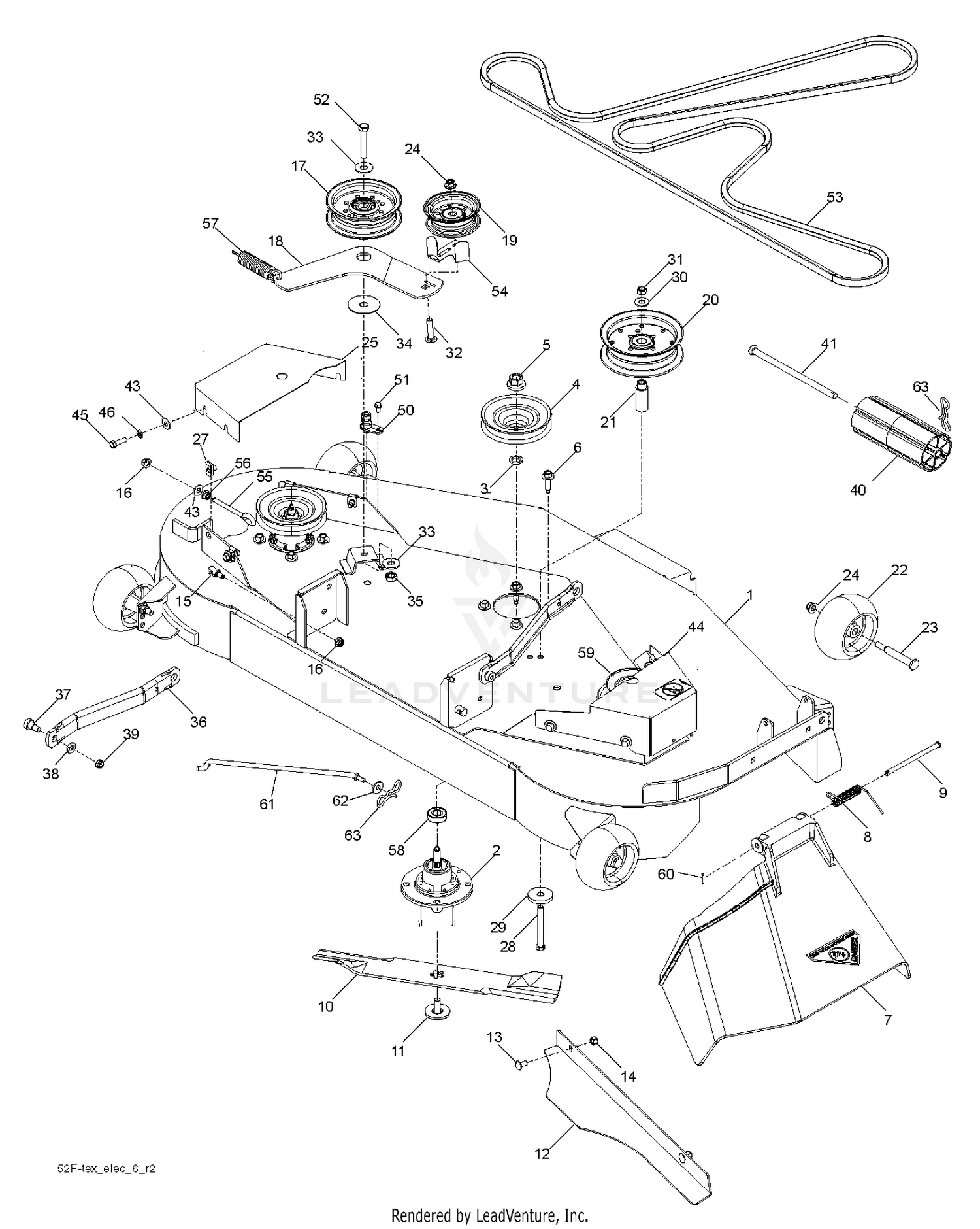 MOWER DECK / CUTTING DECK