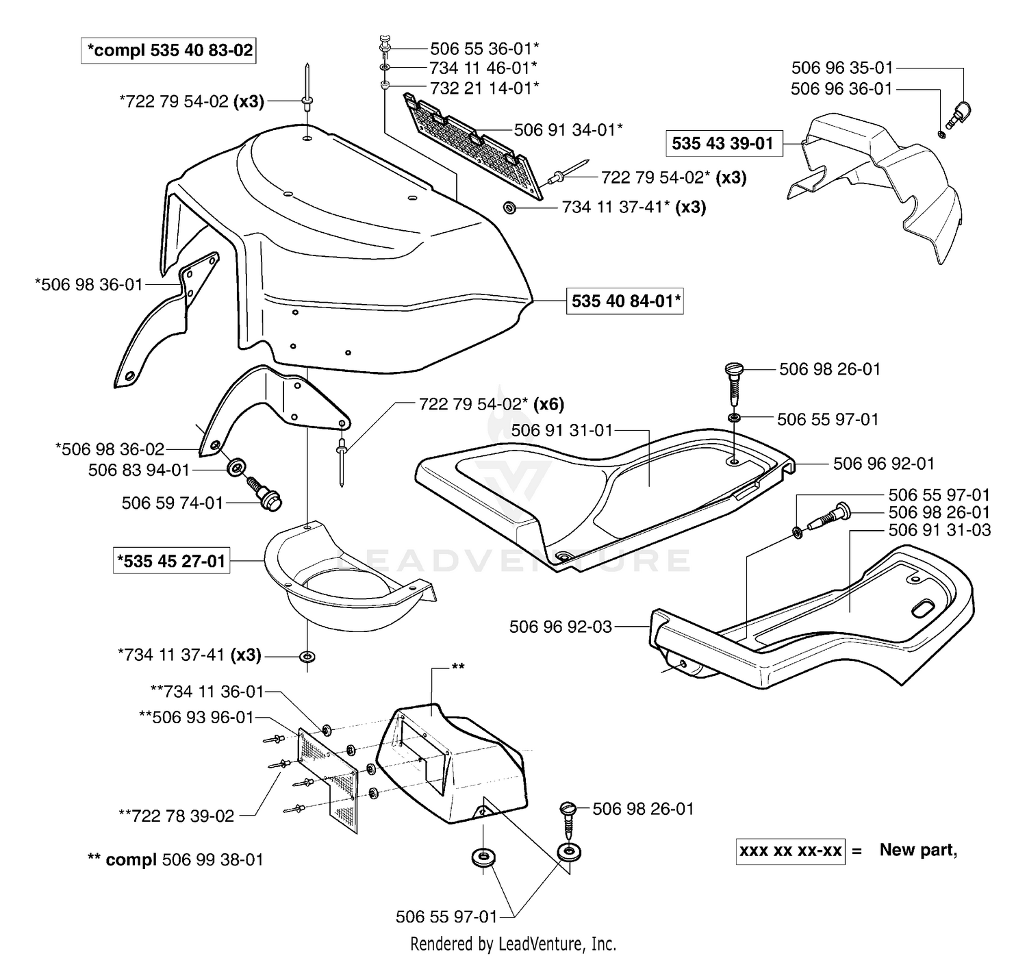 Covers/Foot Trays