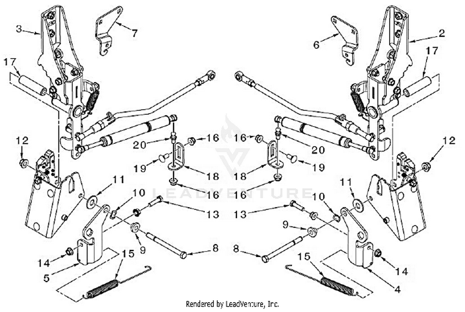 STEERING - CONTROL MOUNT