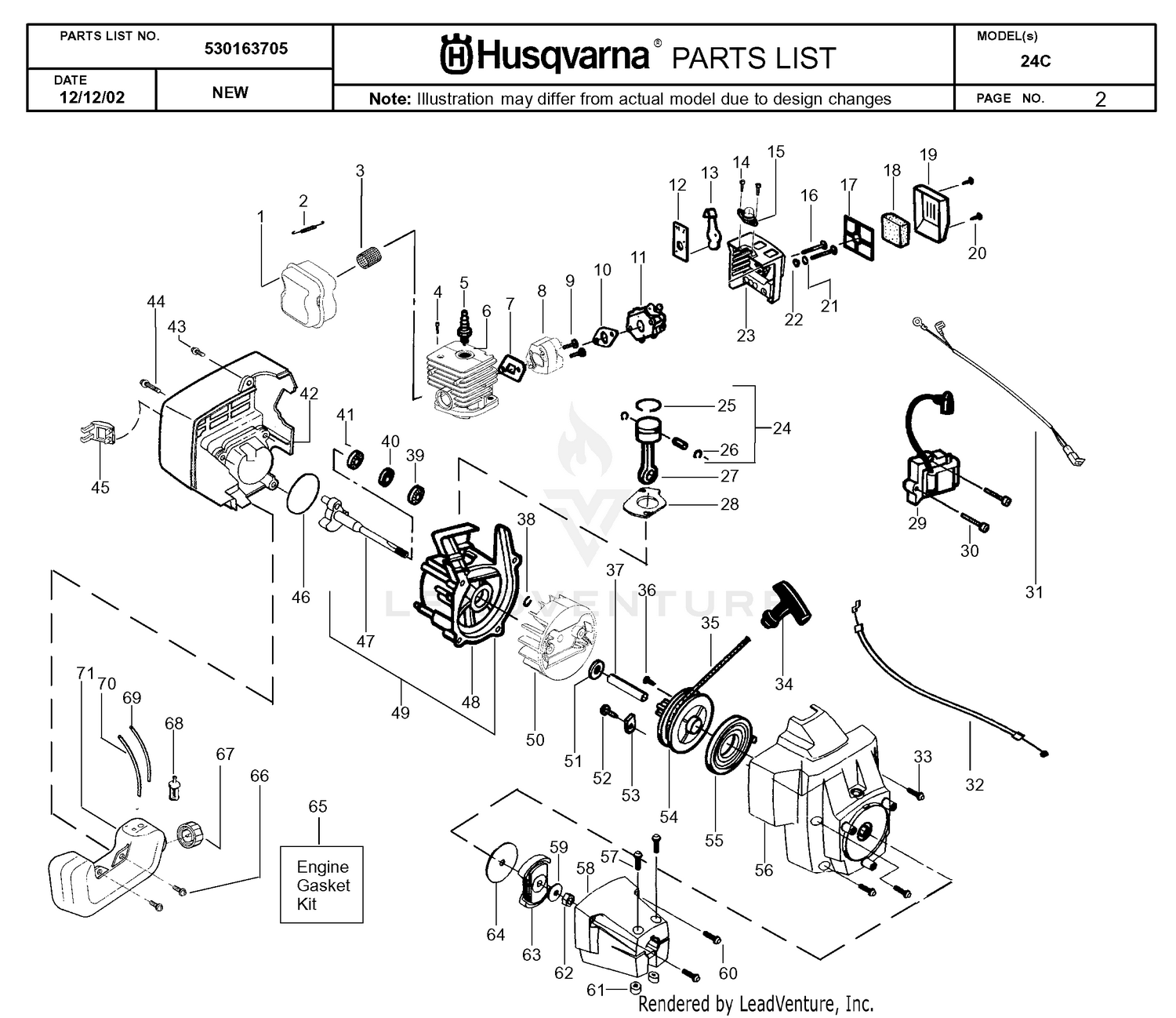Assembly diagram