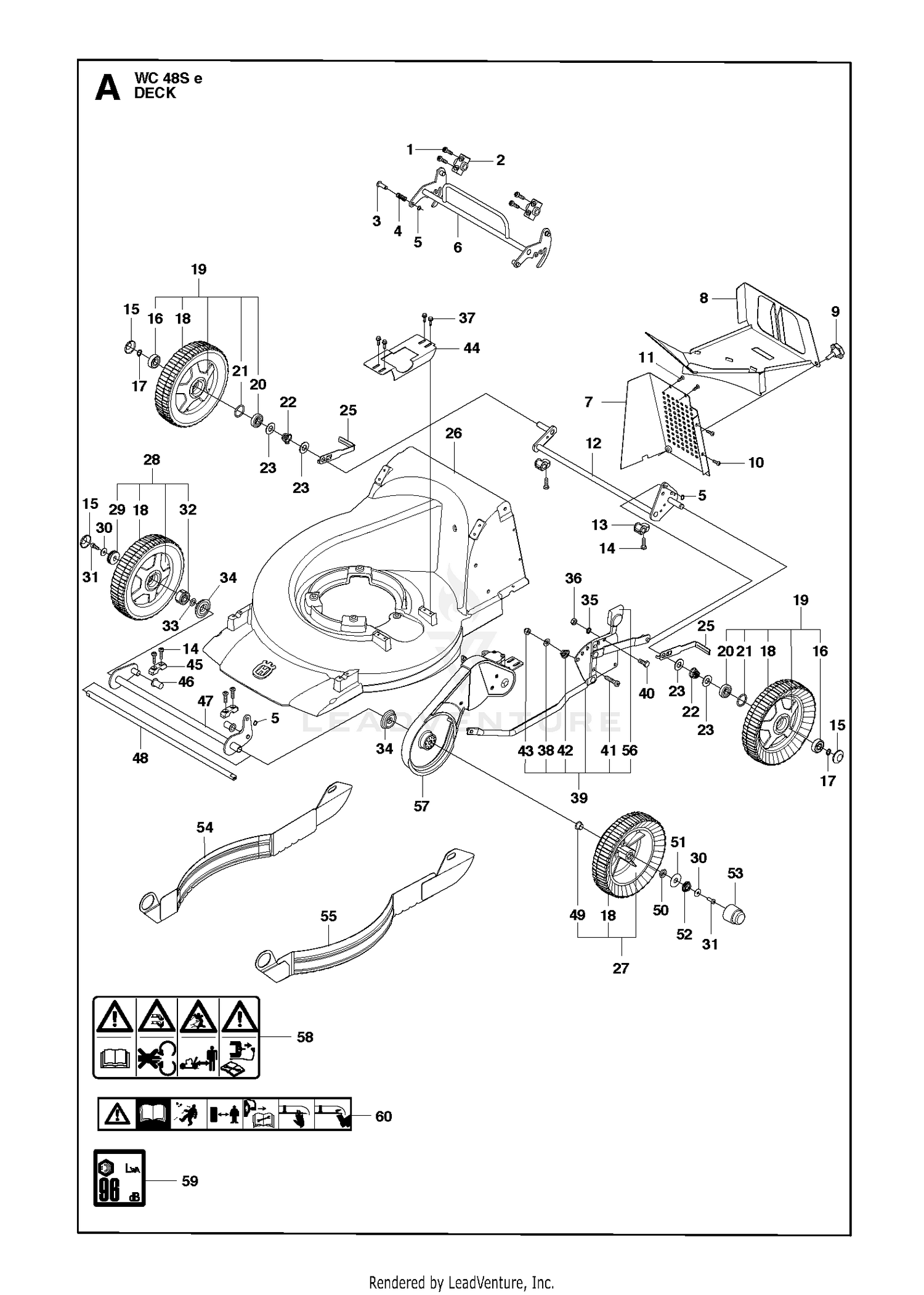 MOWER DECK / CUTTING DECK