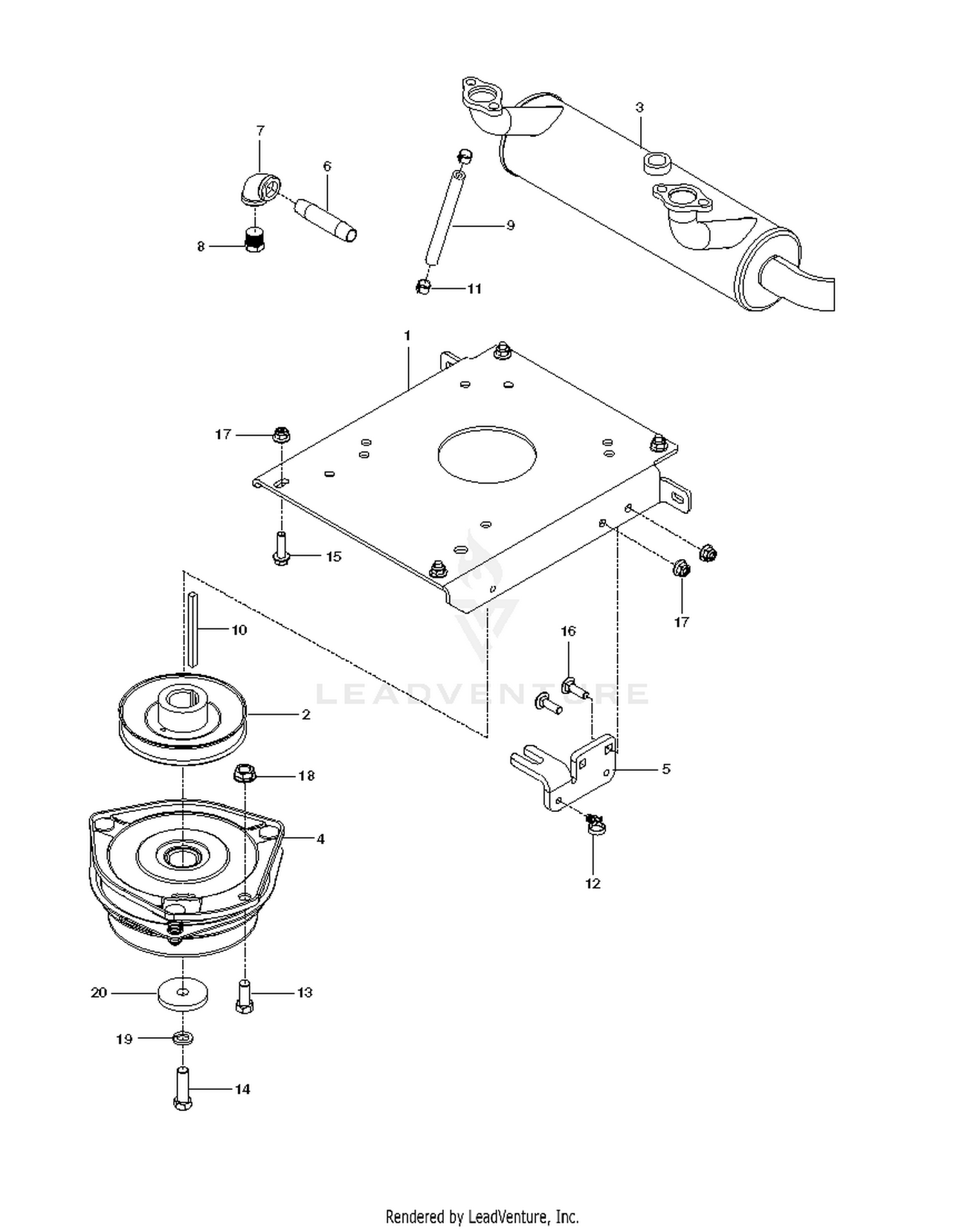ENGINE PLATE