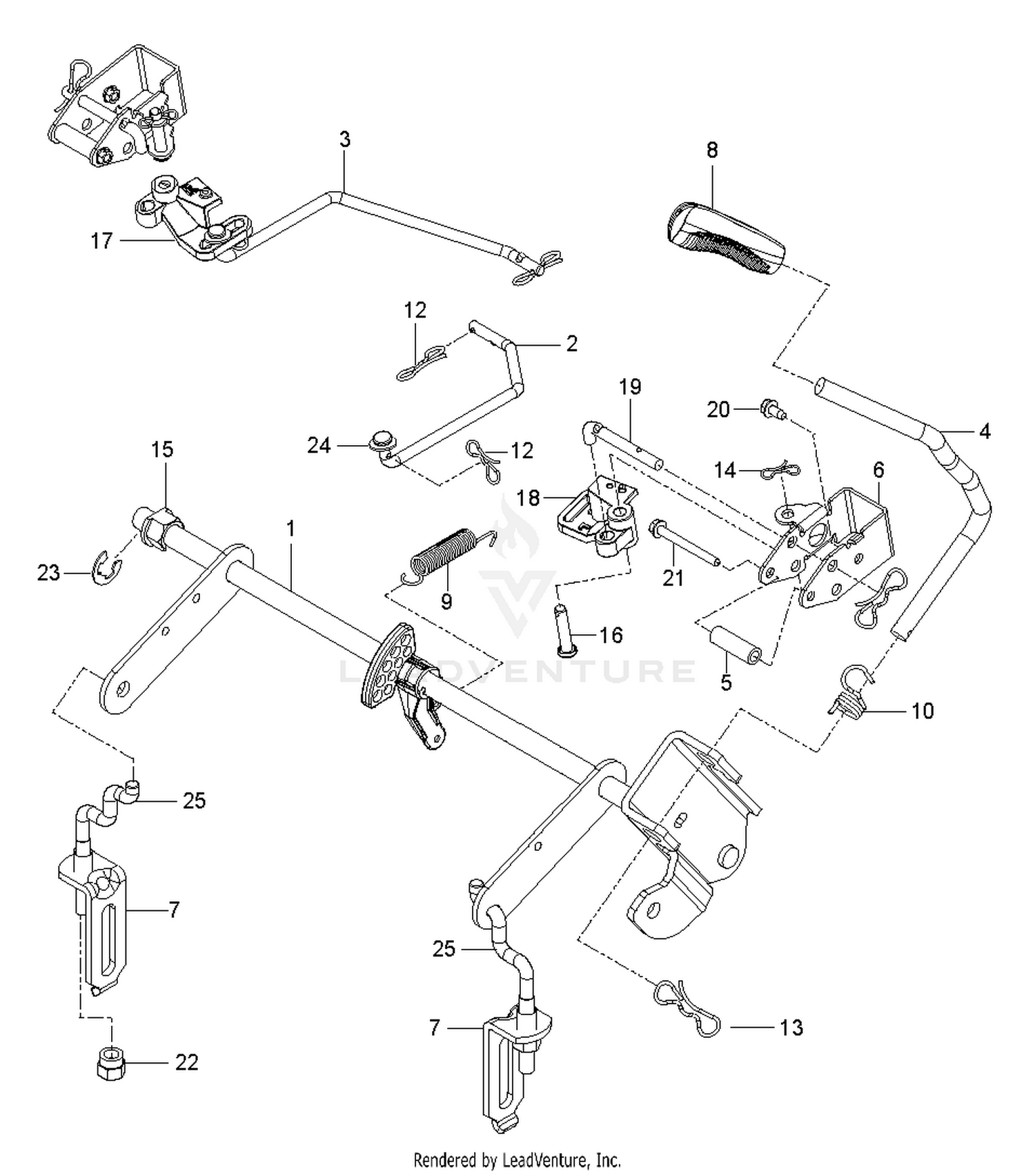 MOWER LIFT / DECK LIFT