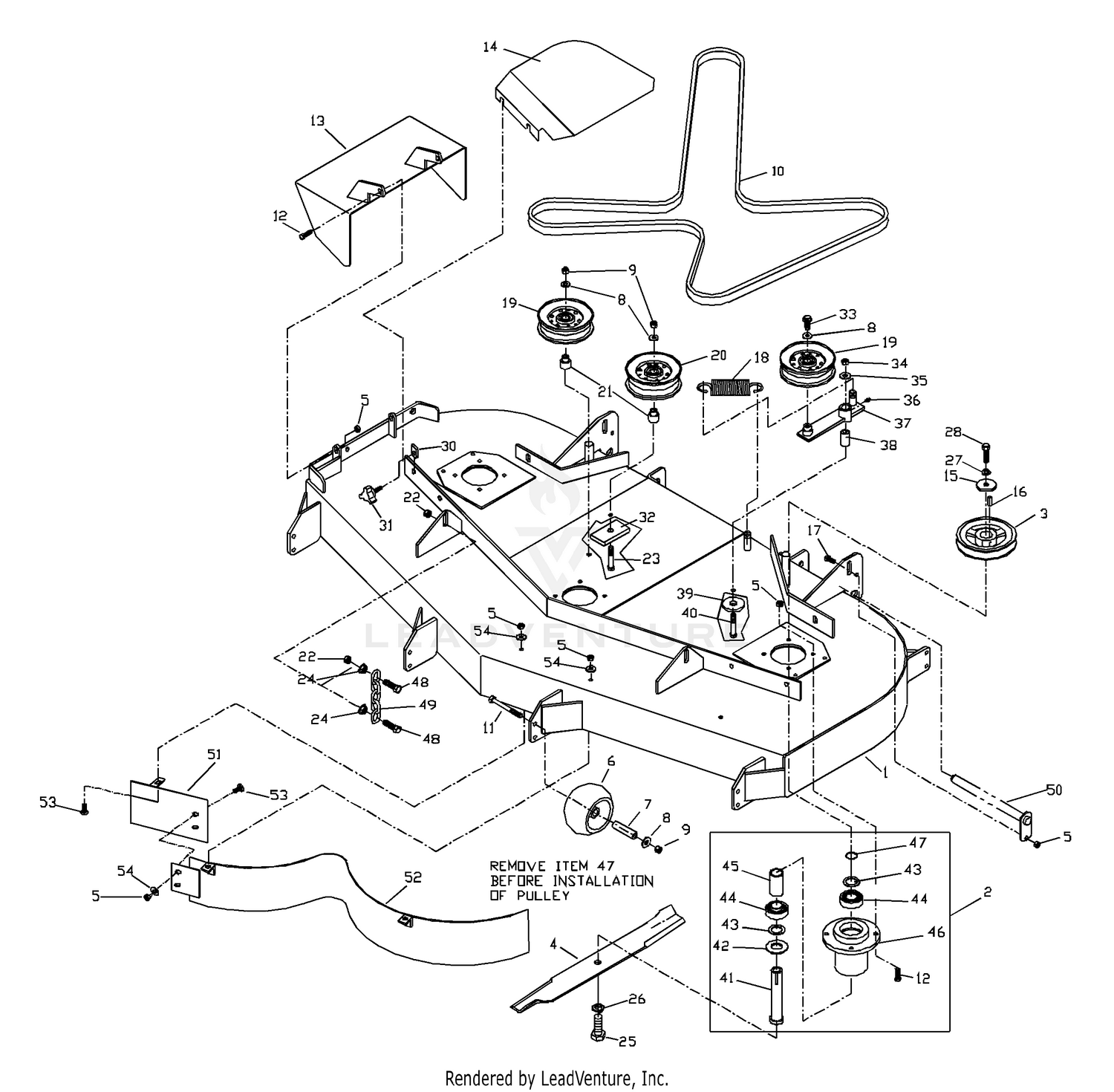 Assembly diagram