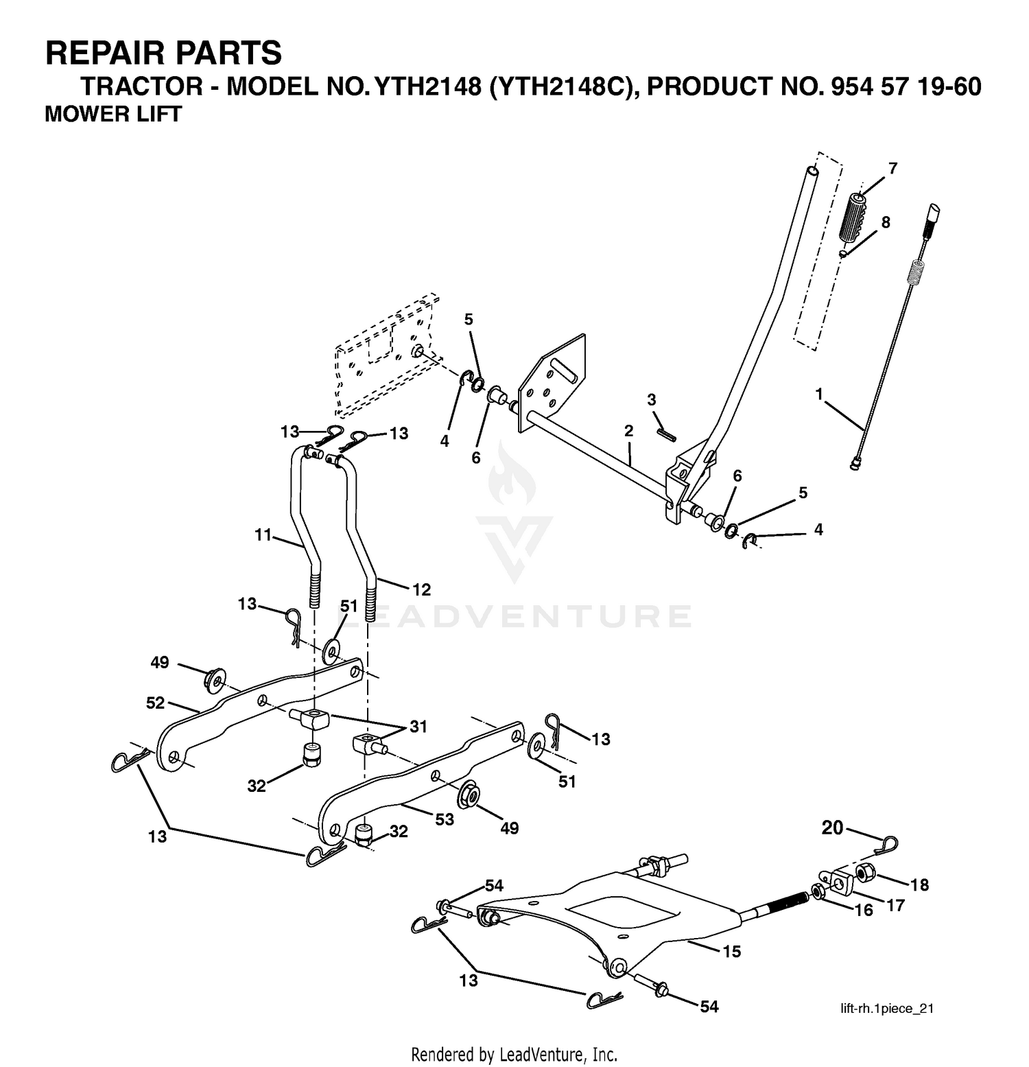 MOWER LIFT / DECK LIFT 2