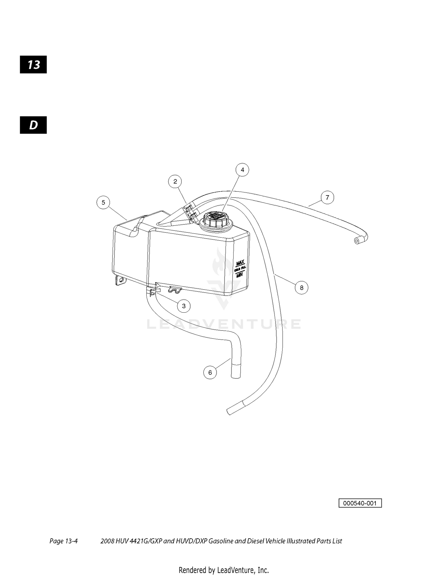COOLANT EXPANSION TANK