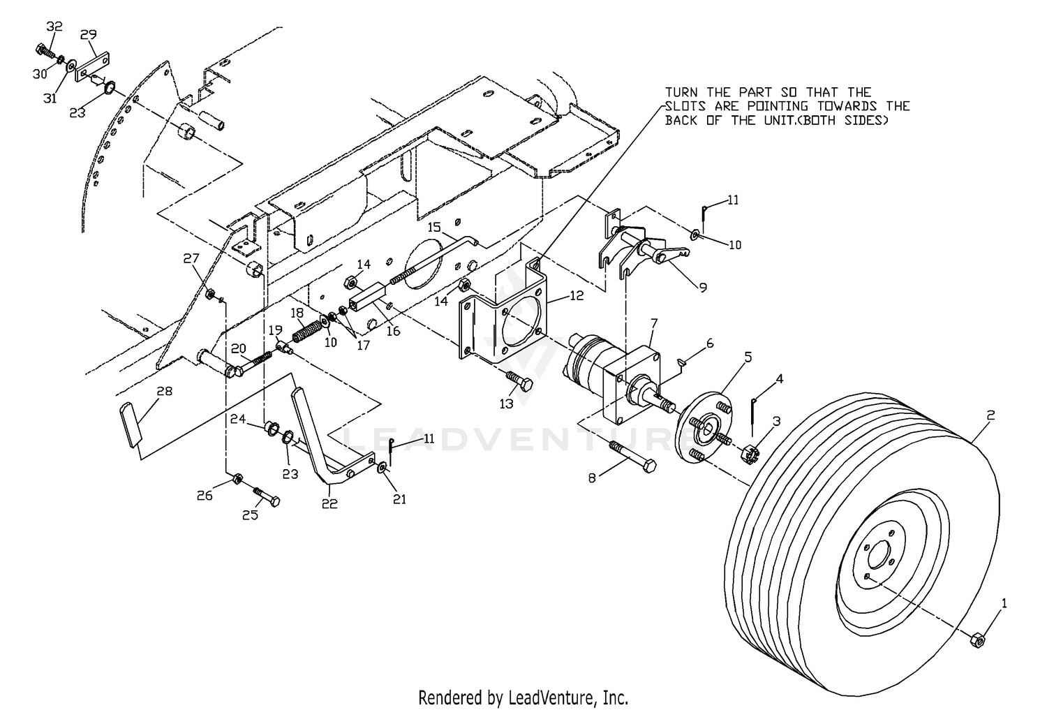 Park Brake Assembly