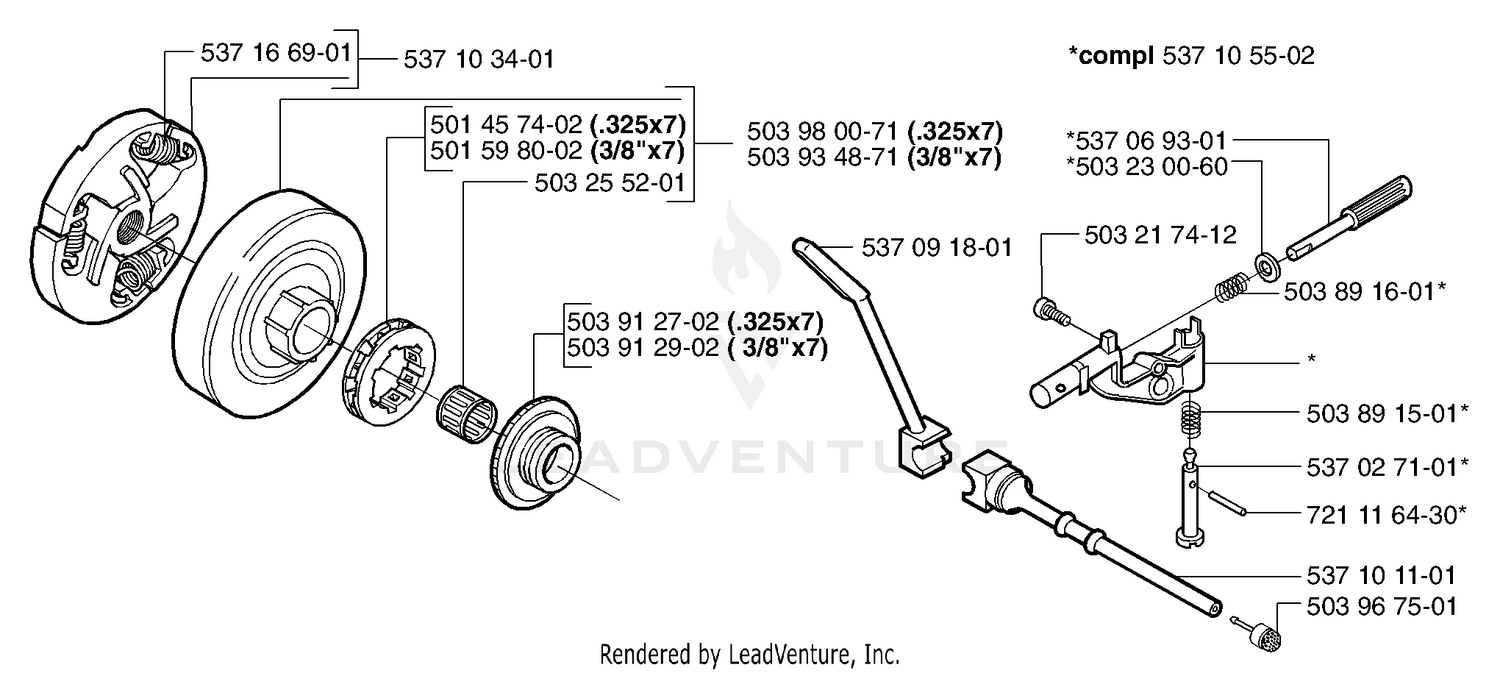 Clutch/Drum & Oil Pump