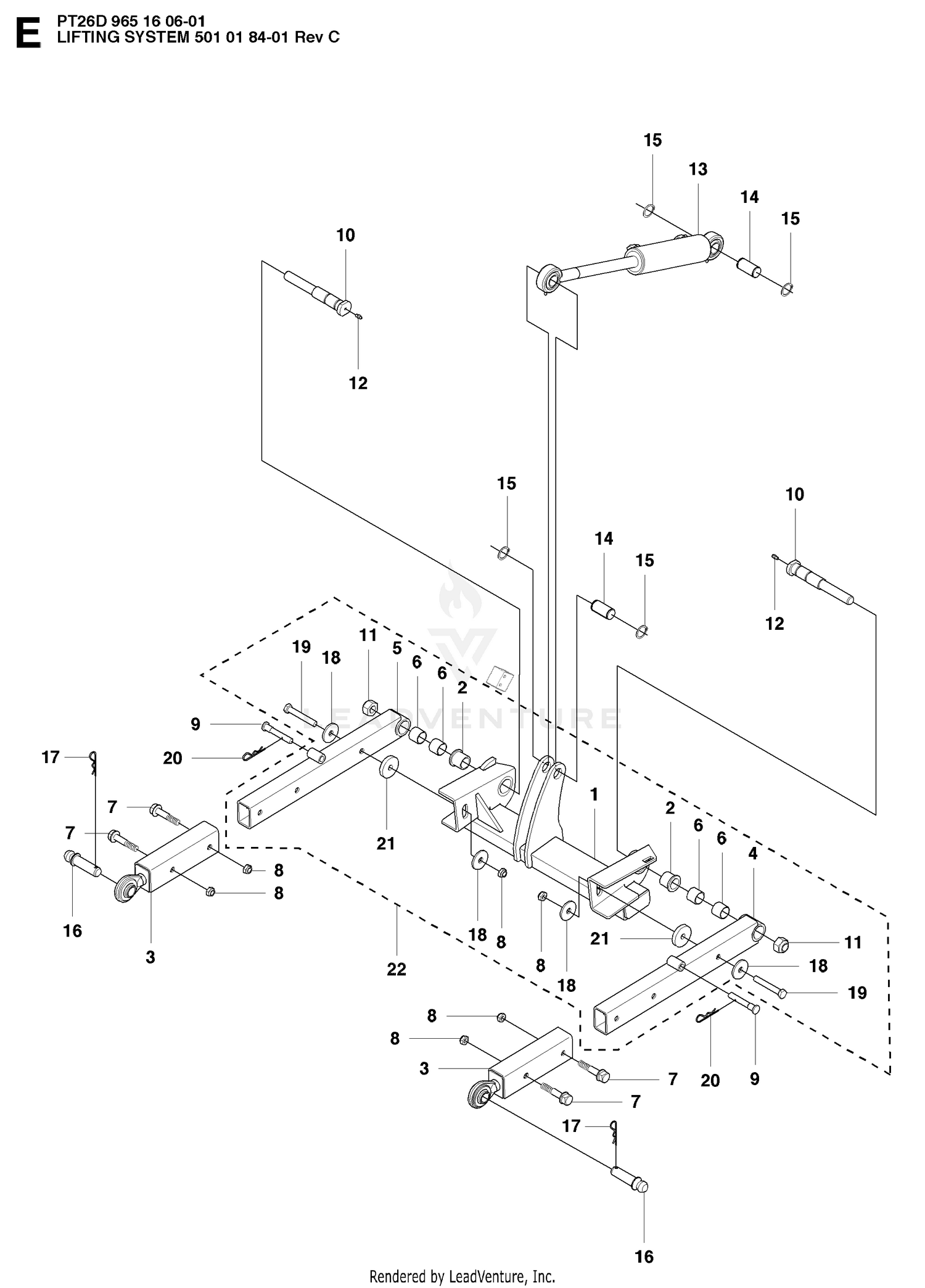MOWER LIFT / DECK LIFT