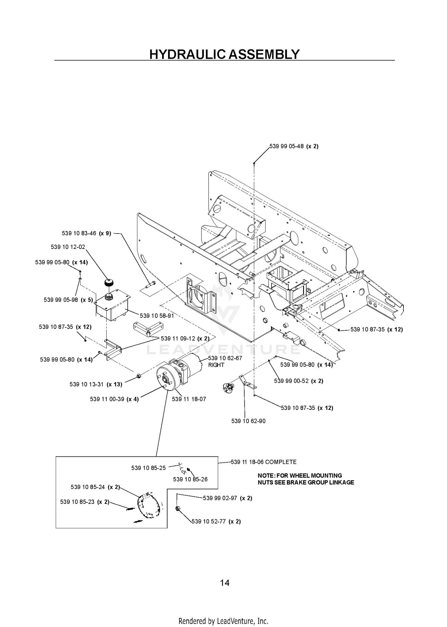 Assembly diagram
