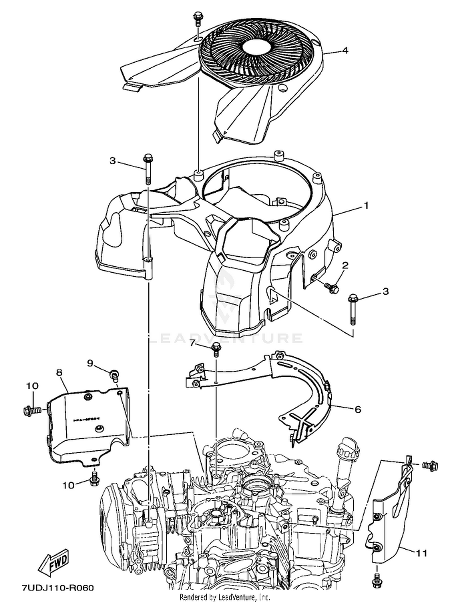 AIR SHROUD & STARTER