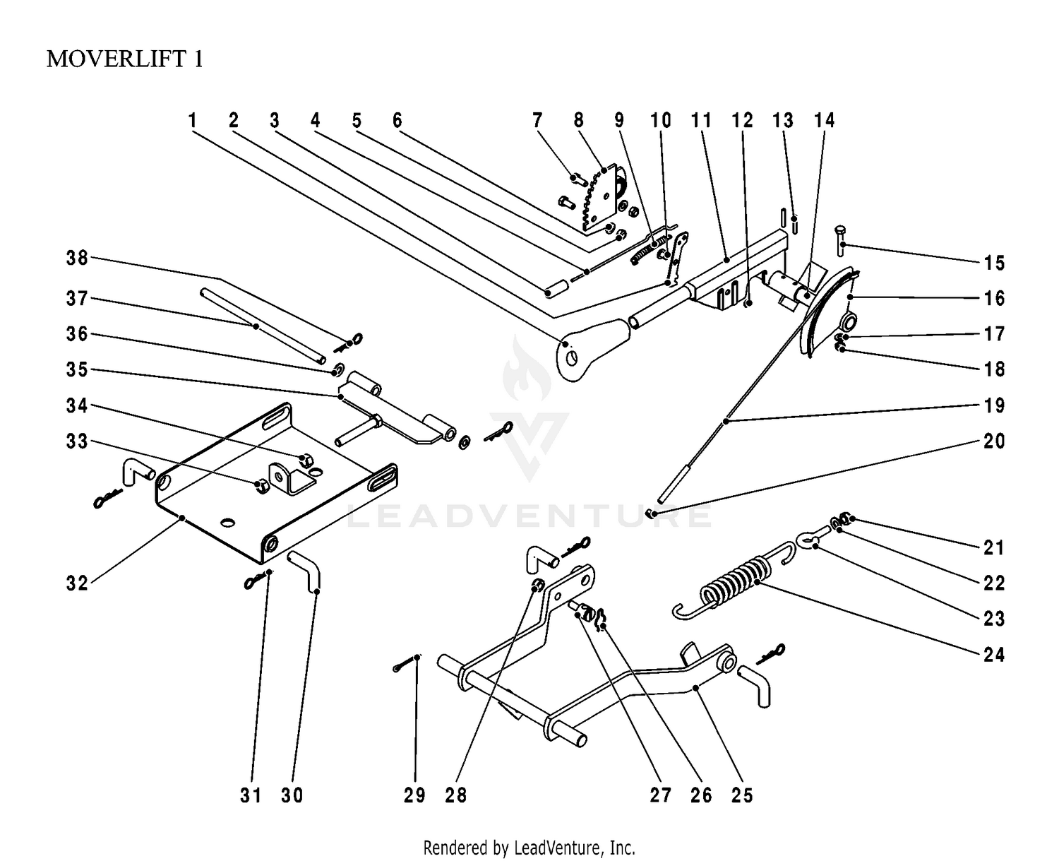 MOWER LIFT / DECK LIFT 4