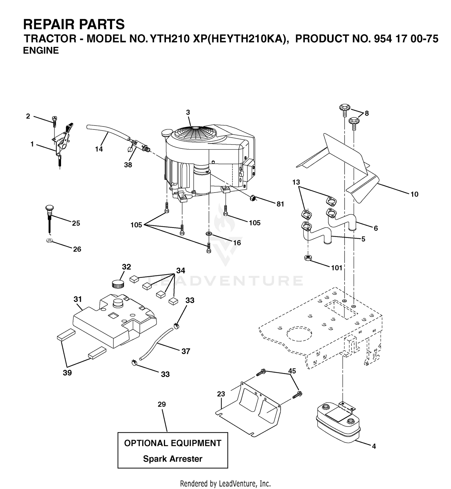 ENGINE & CUTTING EQUIPMENT