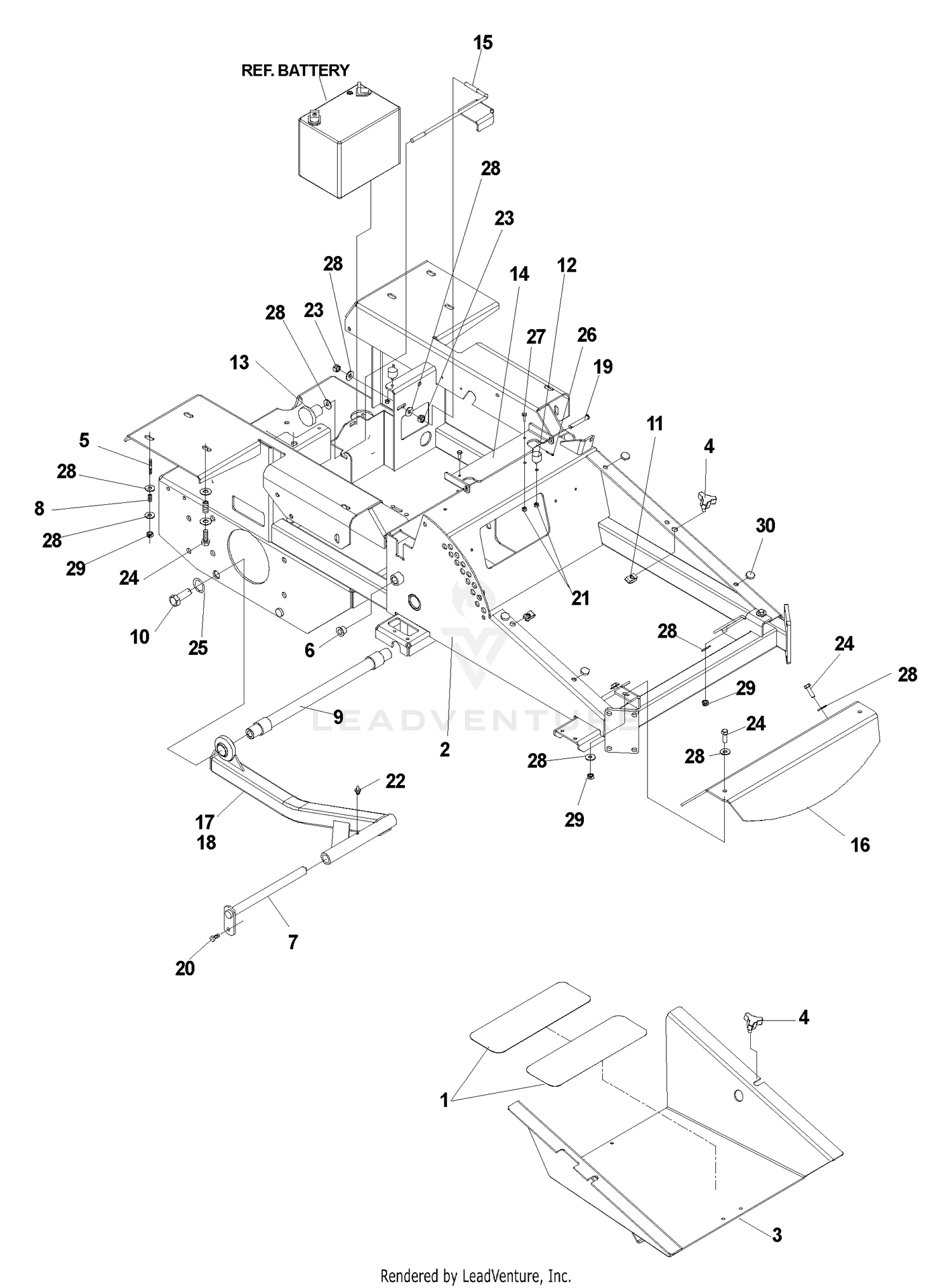 Main Frame Assembly (Part 1)