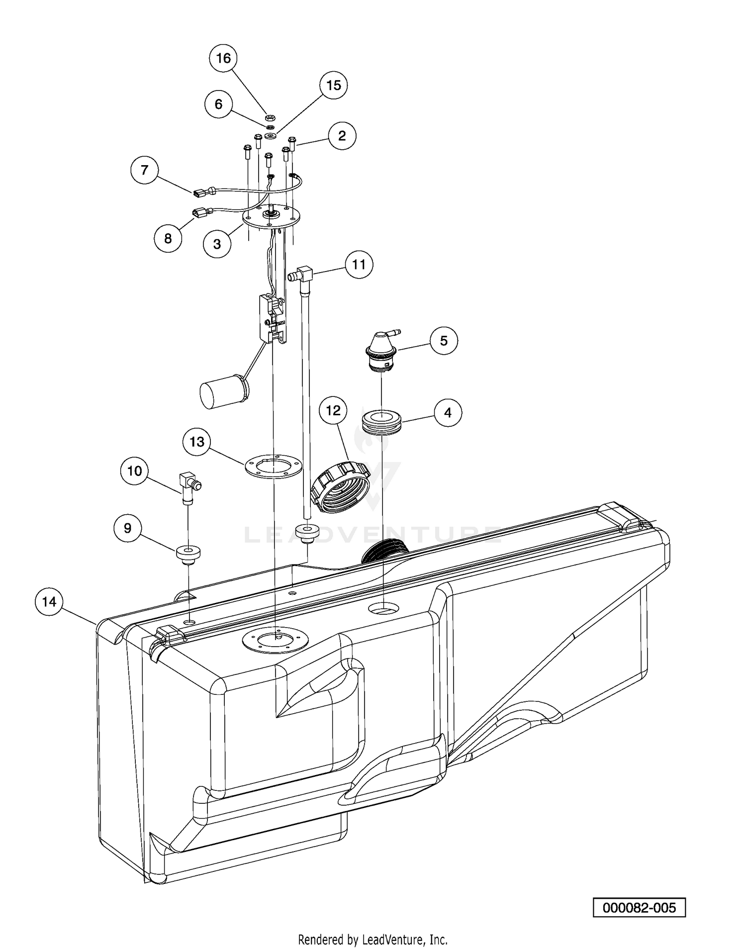 Fuel Tank - Diesel Vehicles