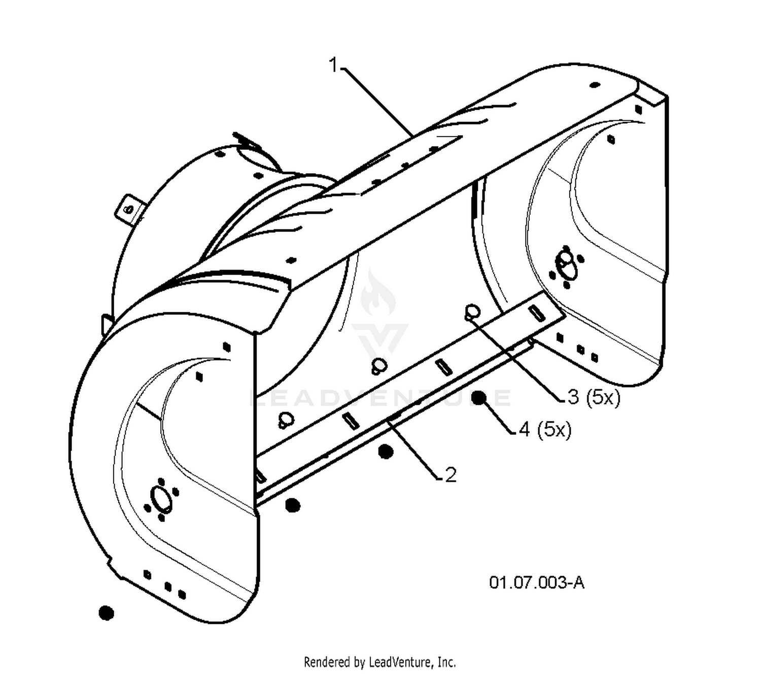 AUGER HOUSING & IMPELLER