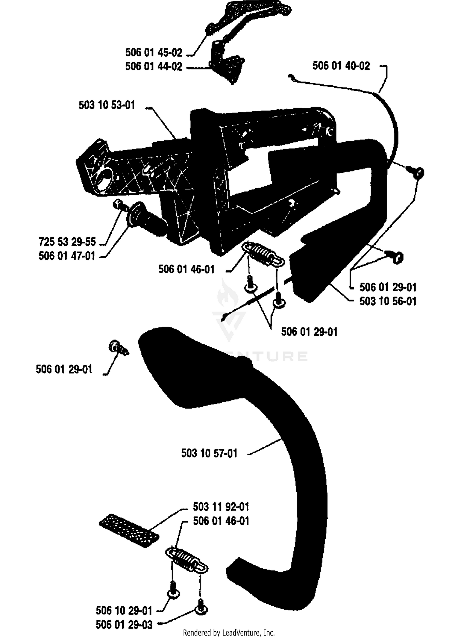 Front/Handle/Tank Assembly