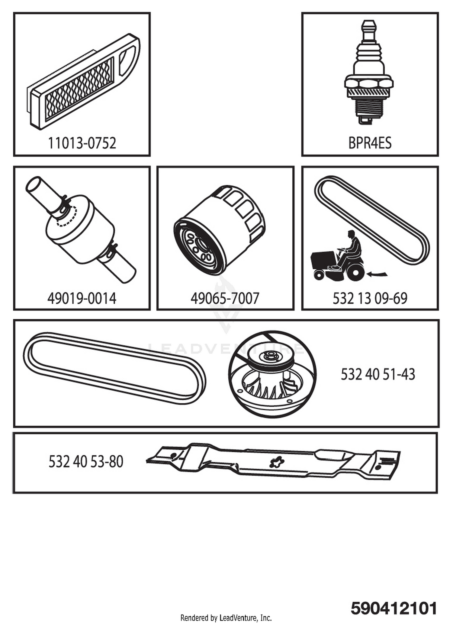 FREQUENTLY USED PARTS