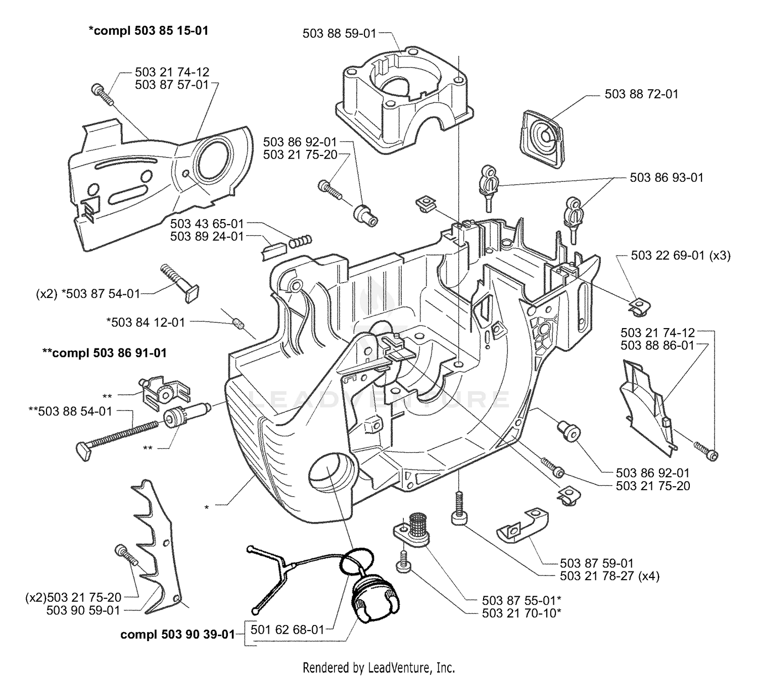Crankcase Assembly