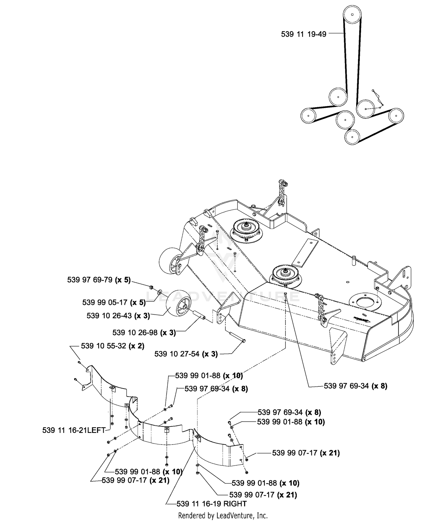 Mower Deck 48" B