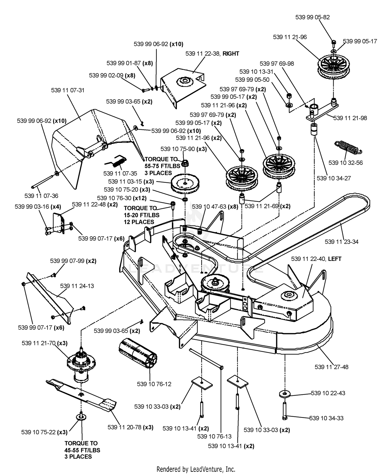 Deck Assembly 42"