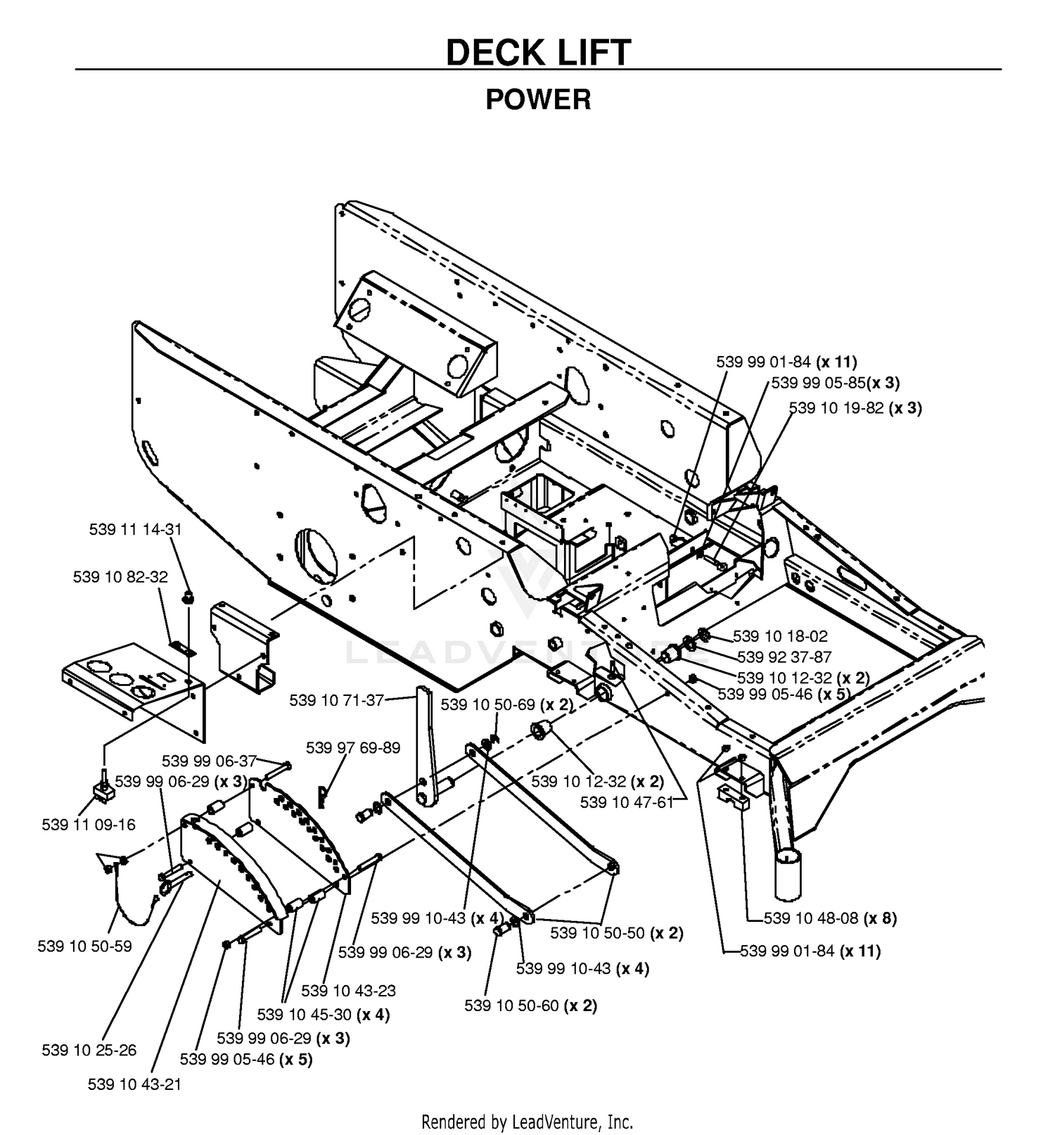MOWER LIFT / DECK LIFT 3