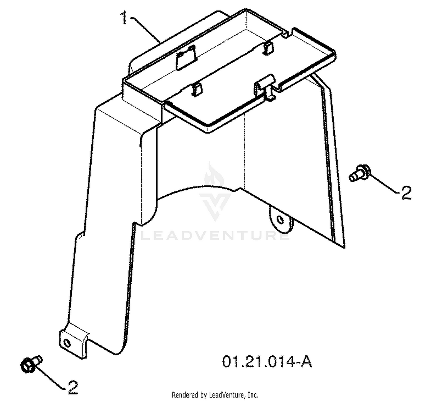 Chassis / Engine / Pulleys - A