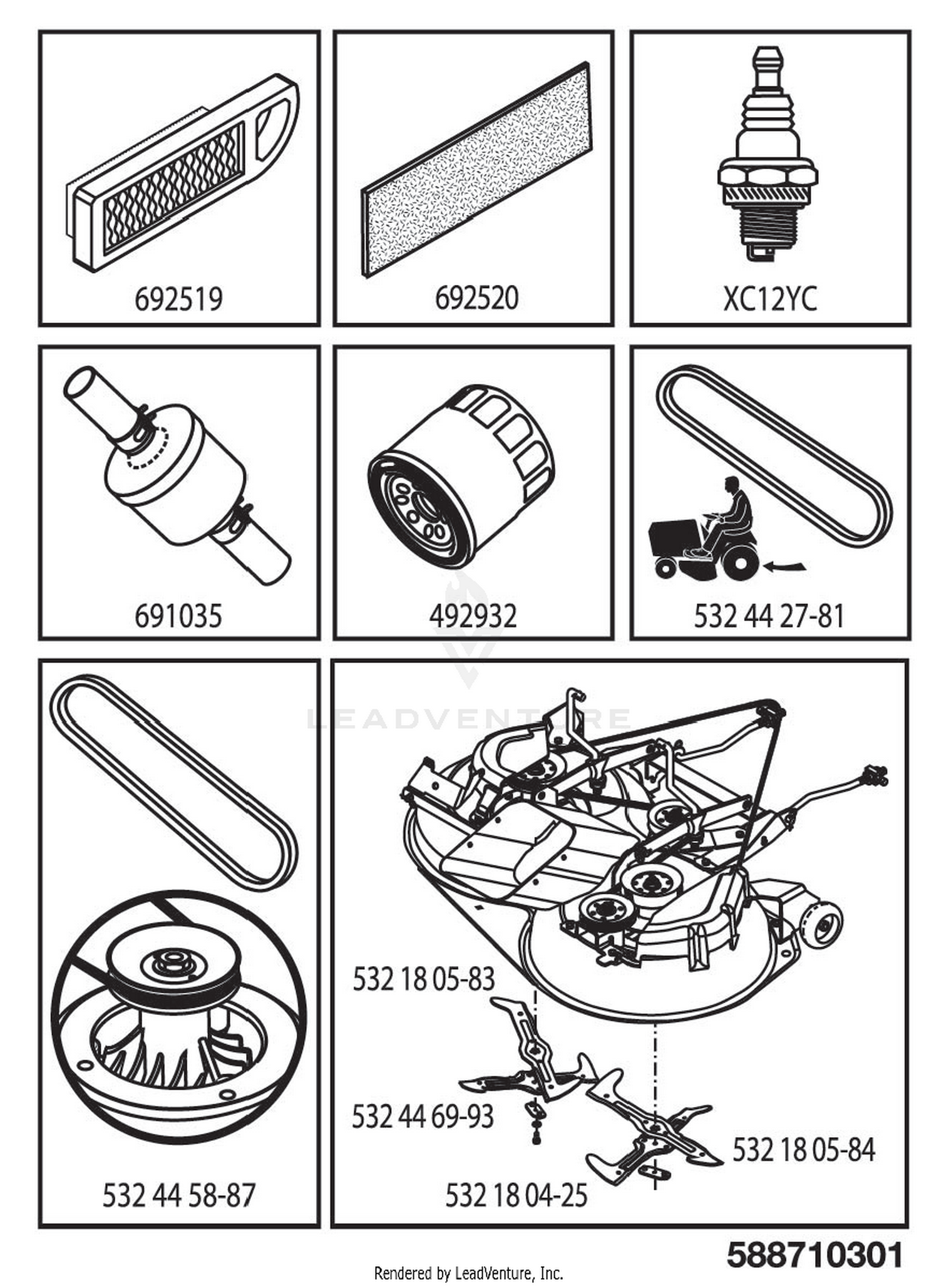 FREQUENTLY USED PARTS