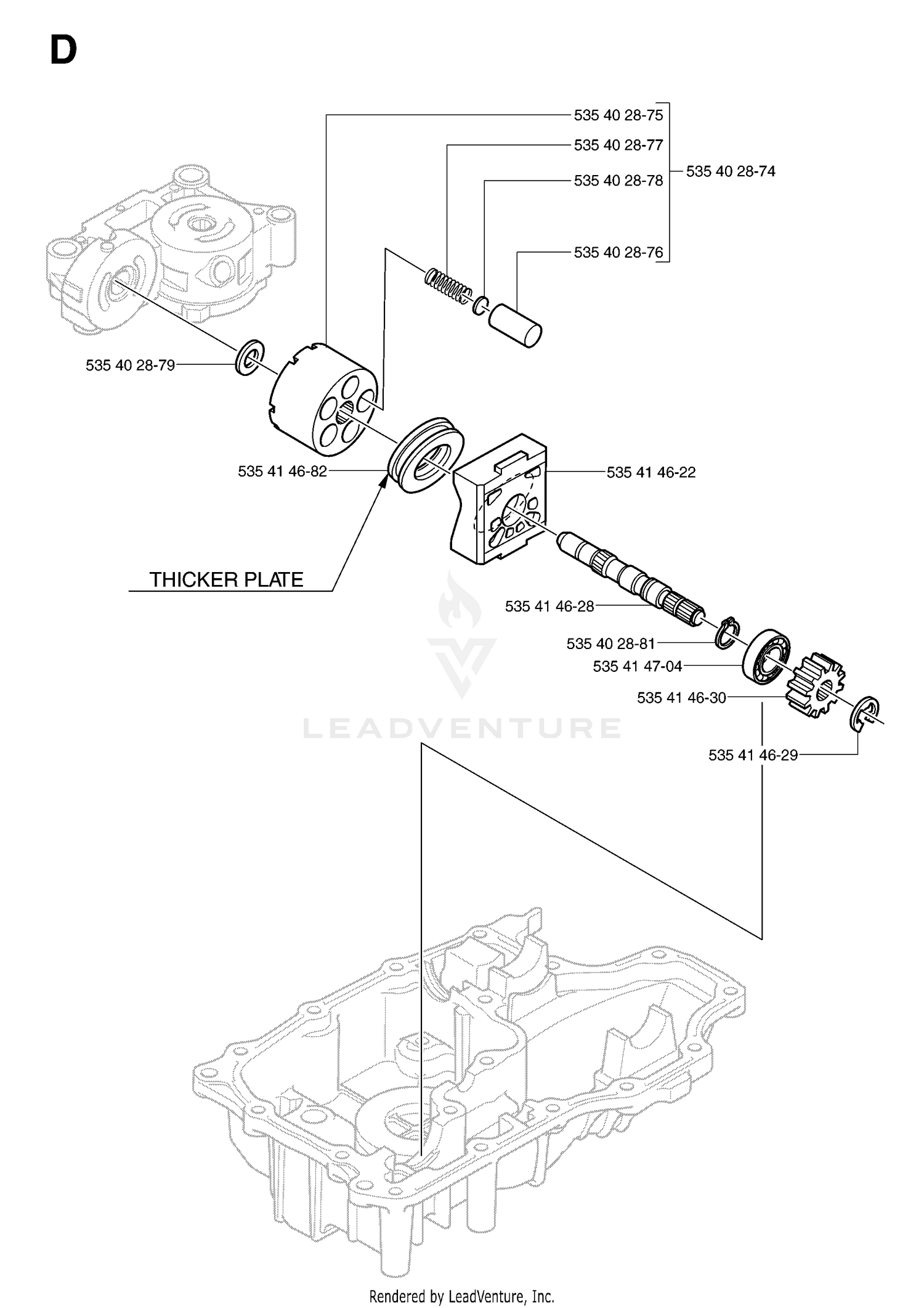 HYDRAULIC PUMP - MOTOR 4