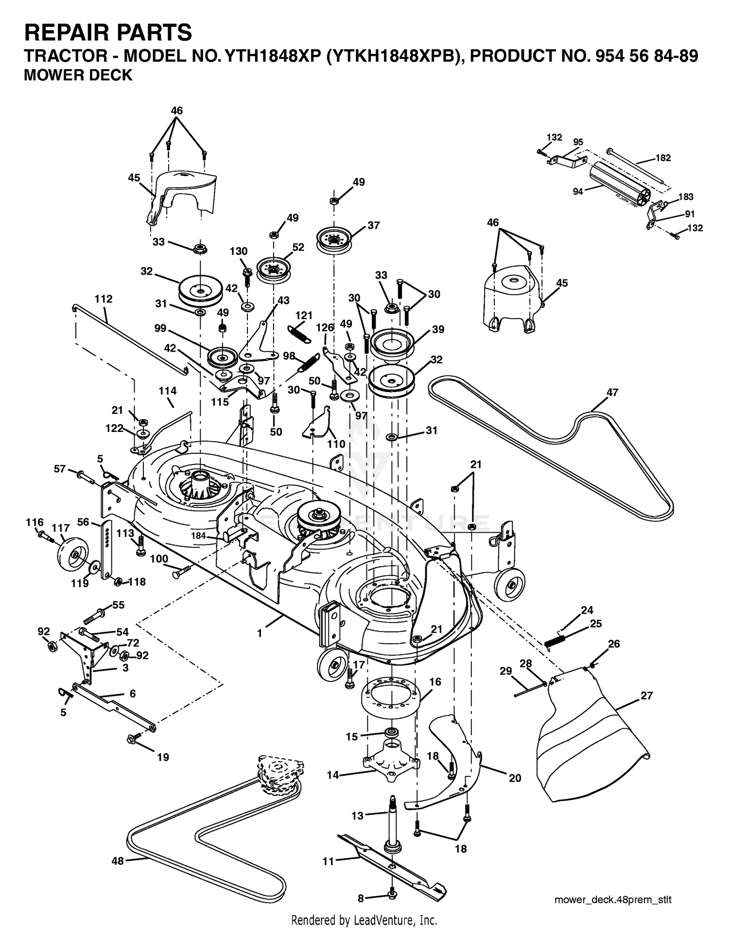 MOWER DECK / CUTTING DECK 2