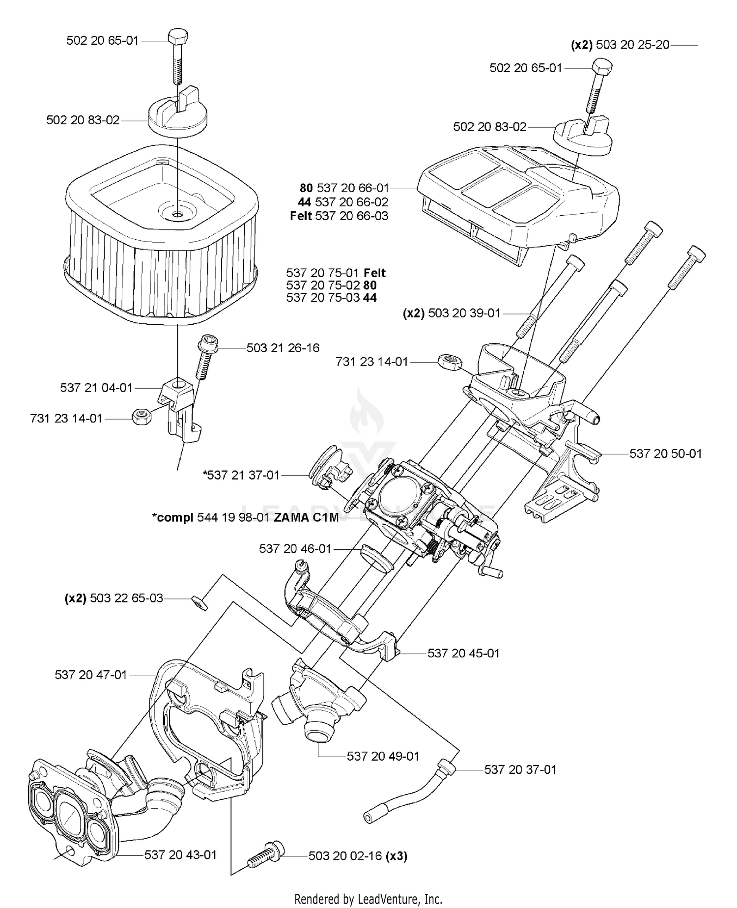Assembly diagram