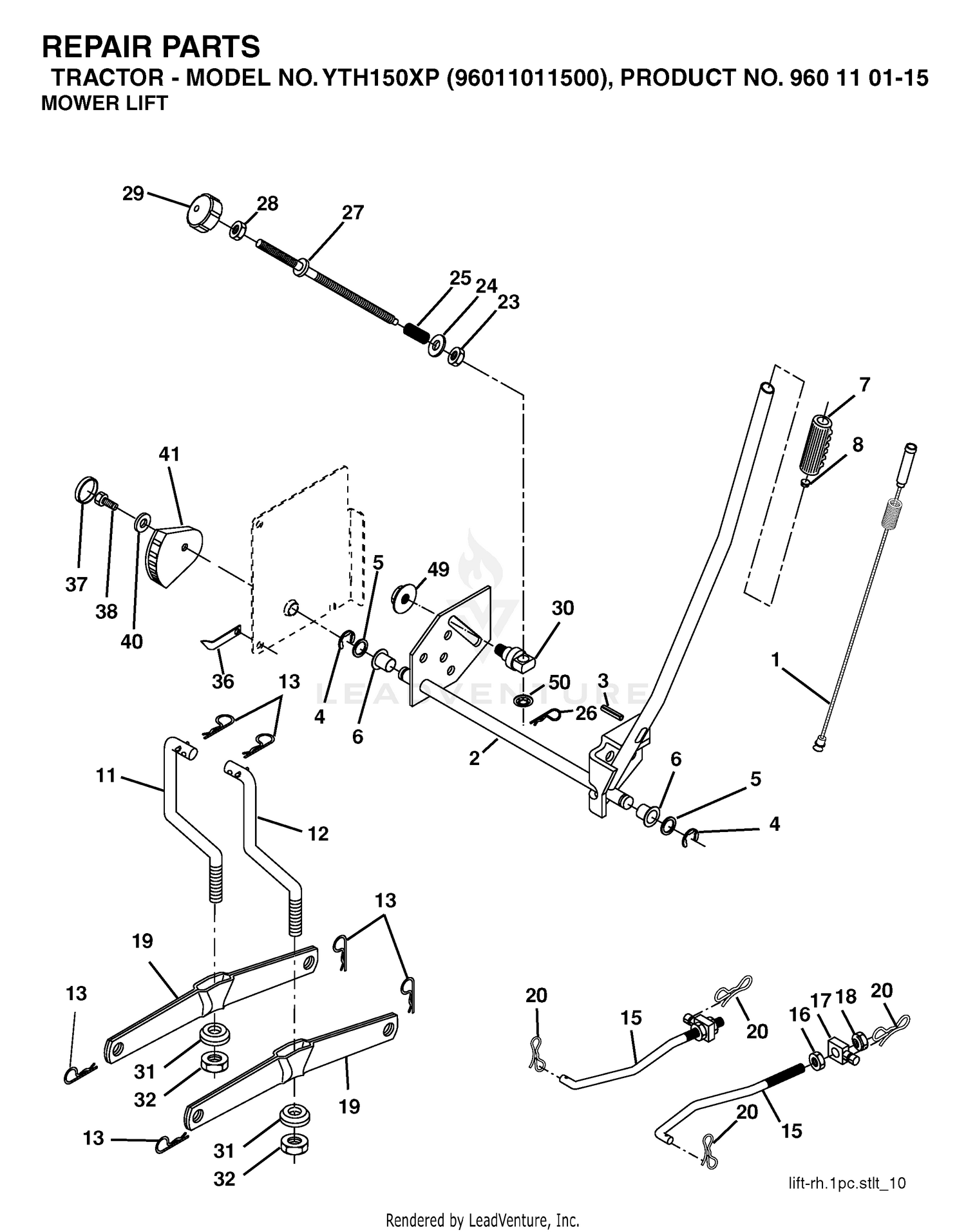 MOWER LIFT / DECK LIFT