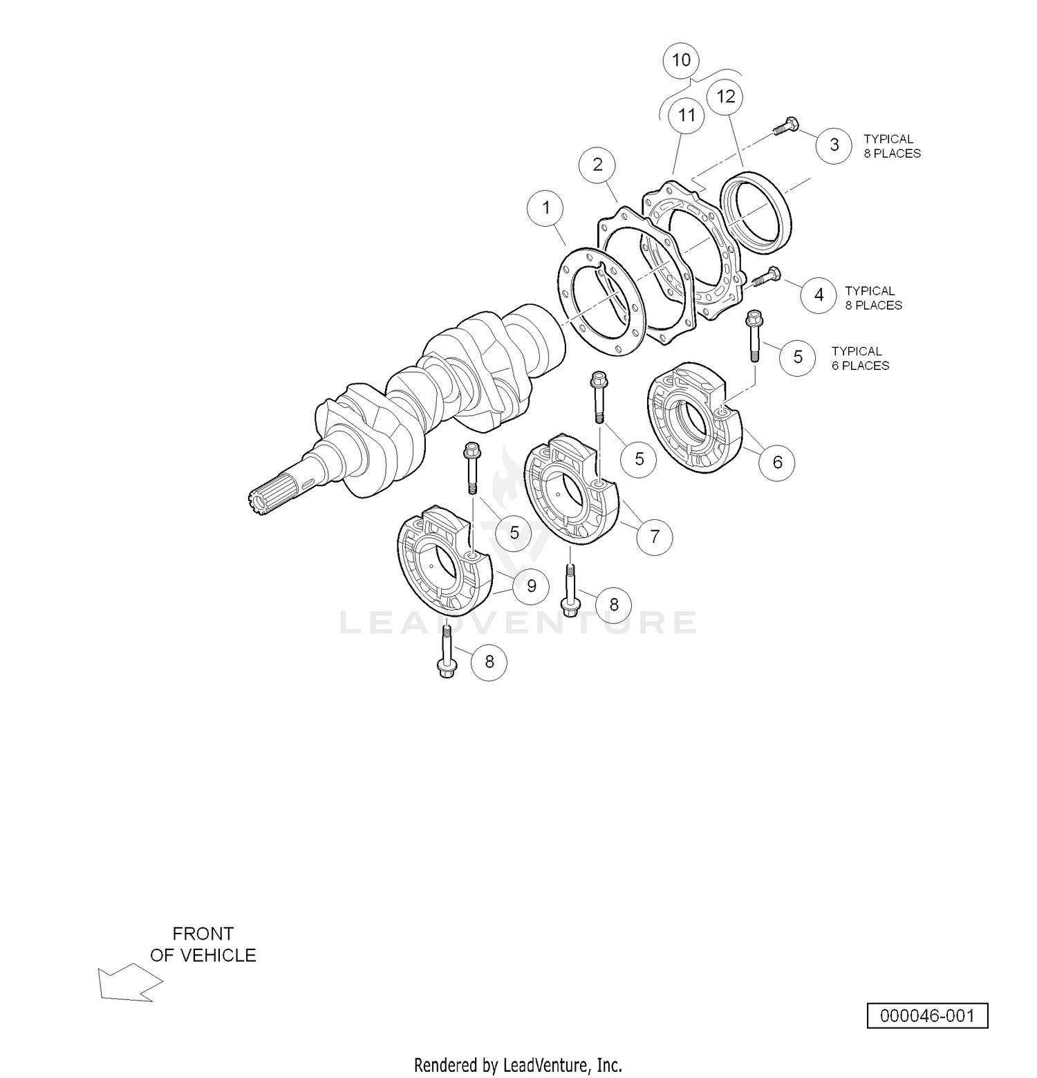 Main Bearing Case